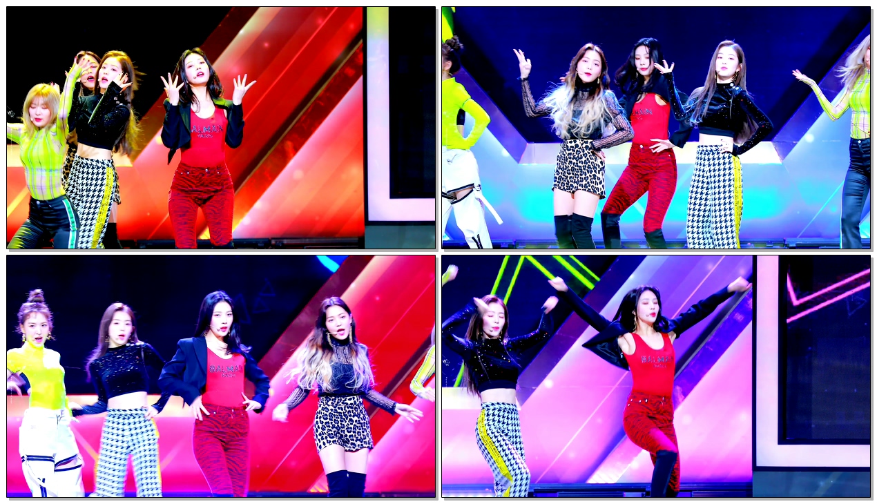 4K 181210 골든글러브 - RBB (Really Bad Boy) 레드벨벳 조이(Red Velvet Joy) Fancam 직캠