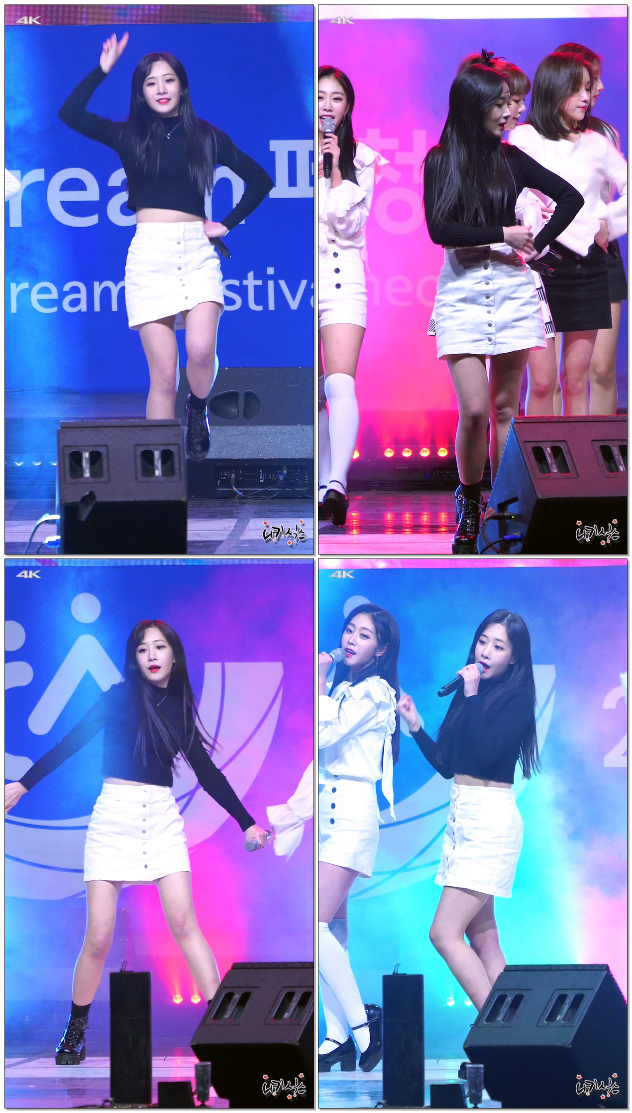 181117 4K 러블리즈(Lovelyz) 유지애 Ah-Choo 천안 청소년 DoDream 페스티벌 직캠(Fancam) by 니키식스