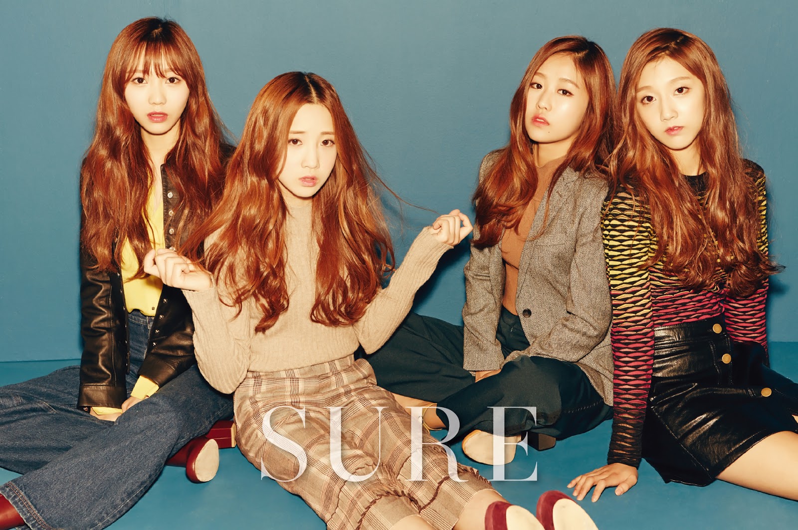 러블리즈 슈어 12월호 화보