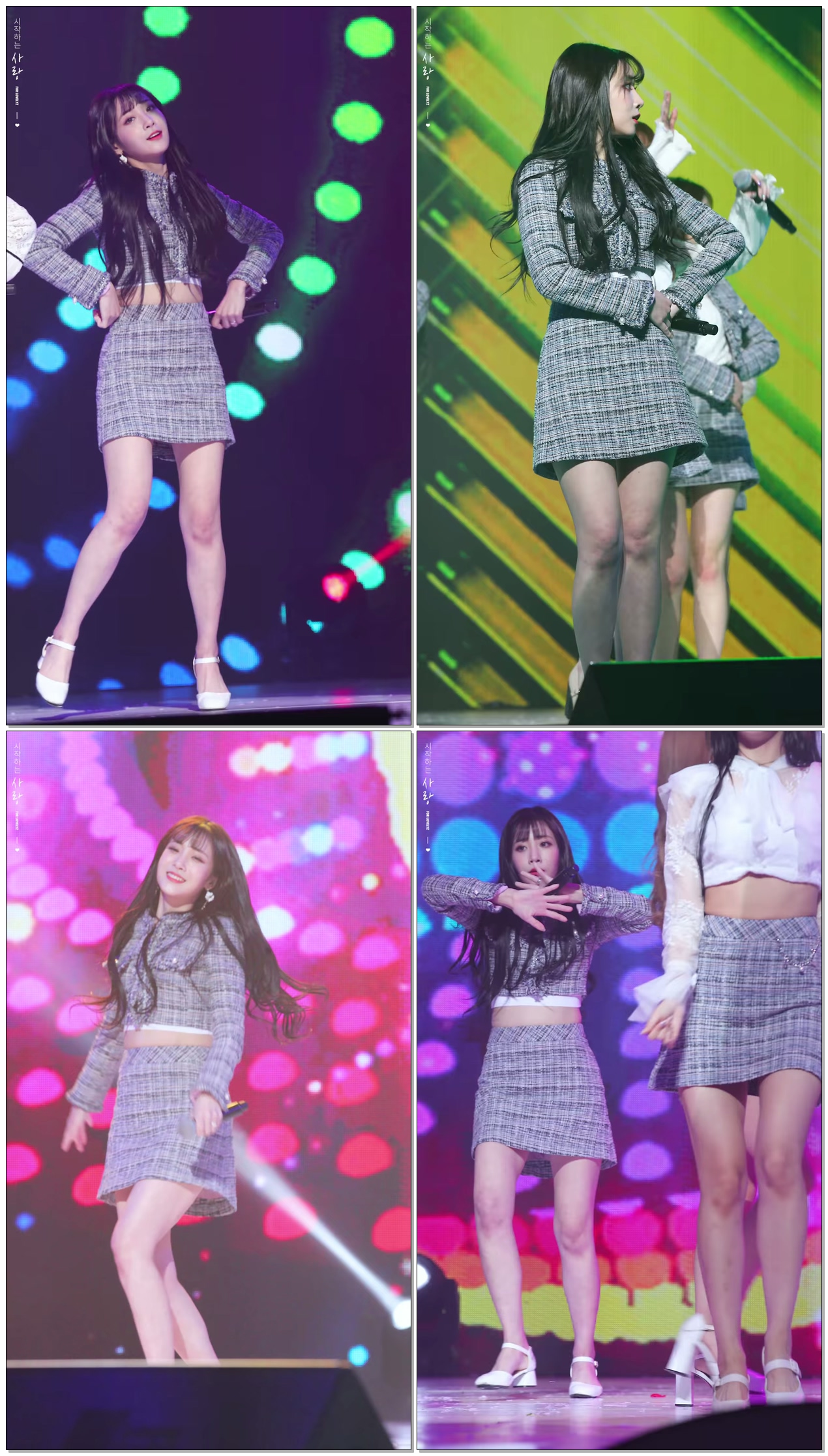 190209 러블리즈 춘천평화문화축전 아츄 유지애 직캠 Lovelyz Yoojiae Ah-Choo Fancam