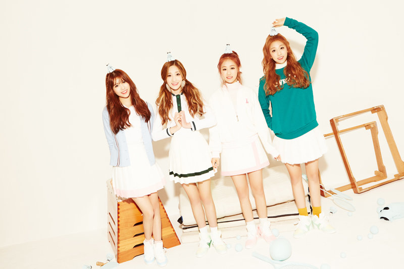 러블리즈 공홈 사진