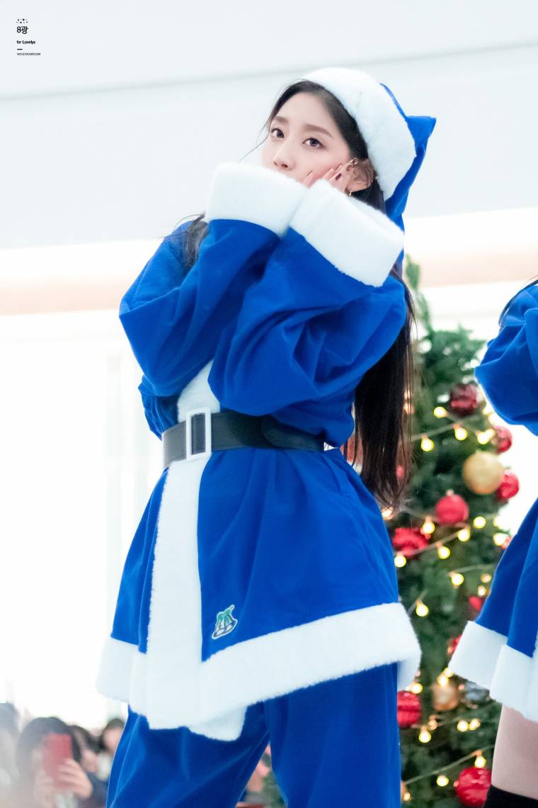 #러블리즈 파란산타 #정예인