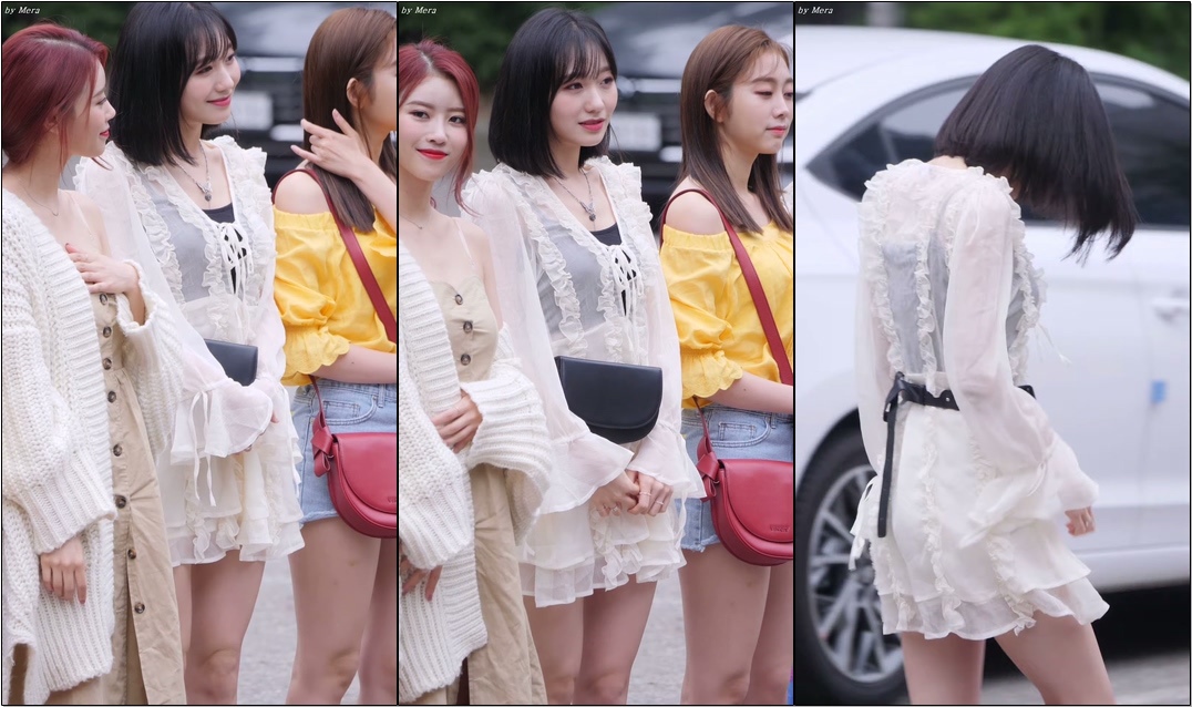 190621 #러블리즈(#Lovelyz) 뮤직뱅크 출근길 (190621) [#류수정] #Sujeong #직캠 #Fancam