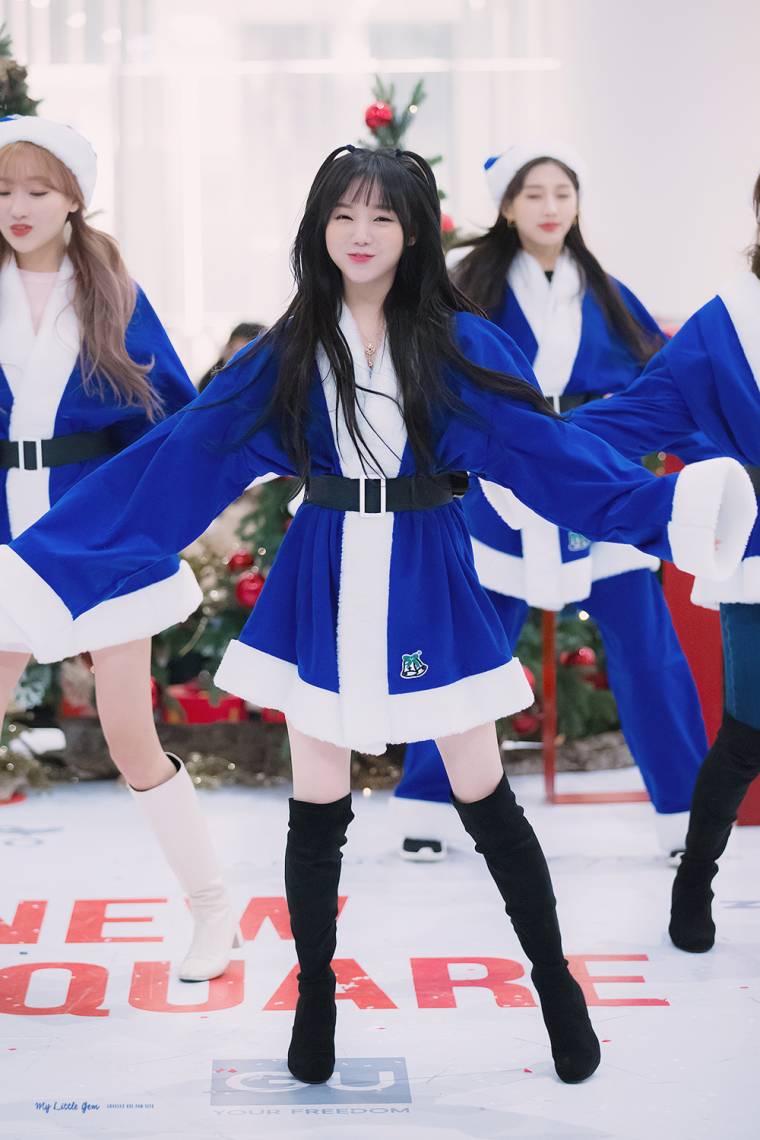 #러블리즈 파란 산타 #케이(김지연)