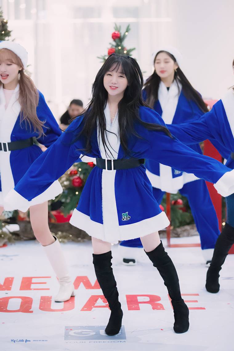 #러블리즈 파란 산타 #케이(김지연)