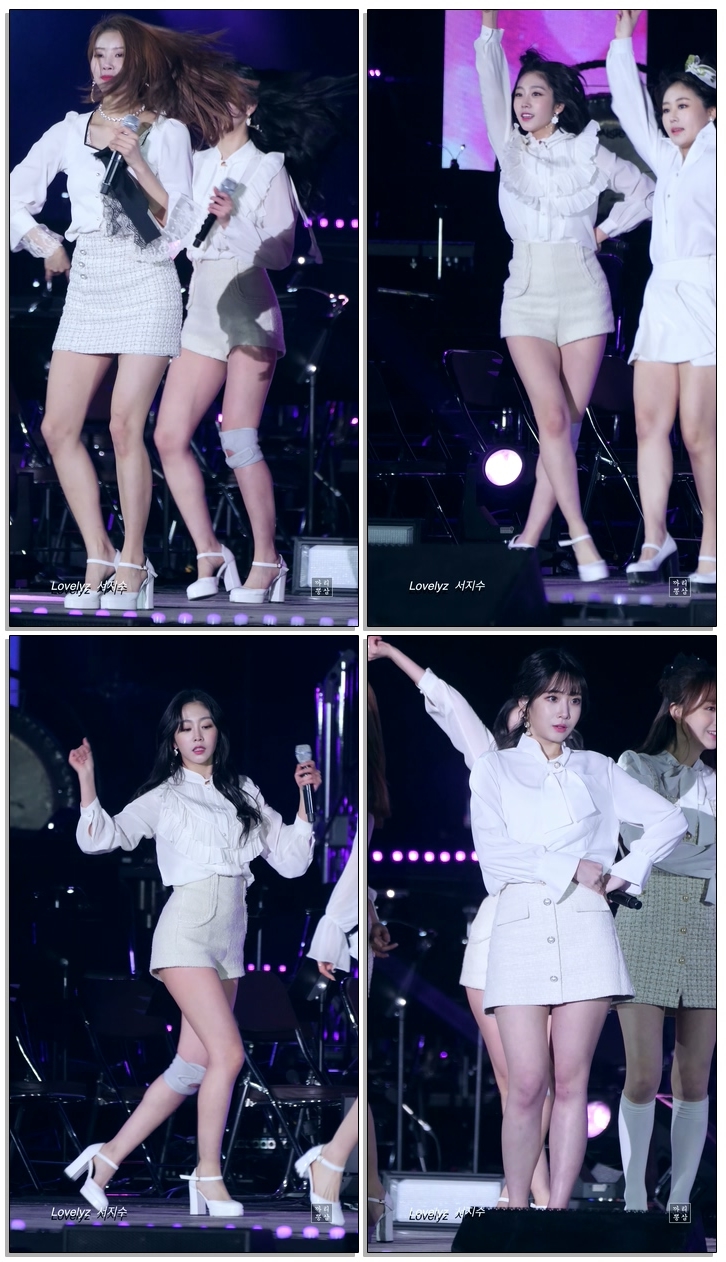 #러블리즈 #서지수 #호국음악회 Lovelyz 러블리즈 Seo Ji Soo 서지수 'Ah-Choo' 아츄 호국음악회