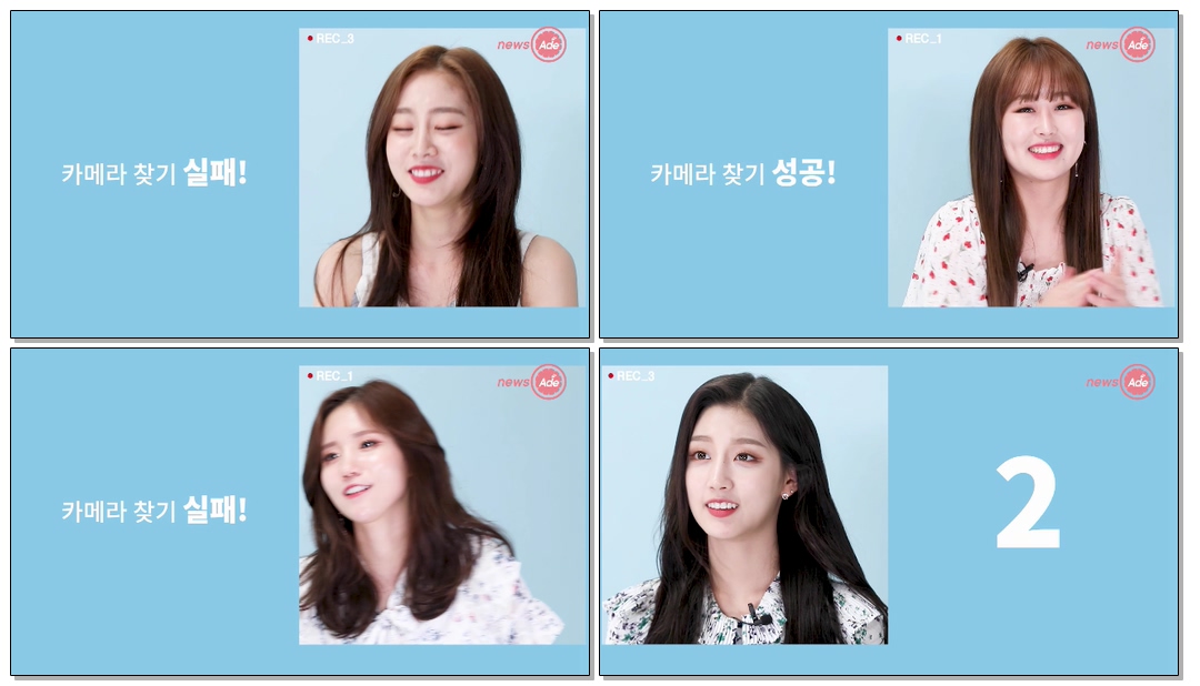 심쿵 아이컨택과 초잔망 벌칙이 공존하는 #러블리즈 [복불복카메라]
