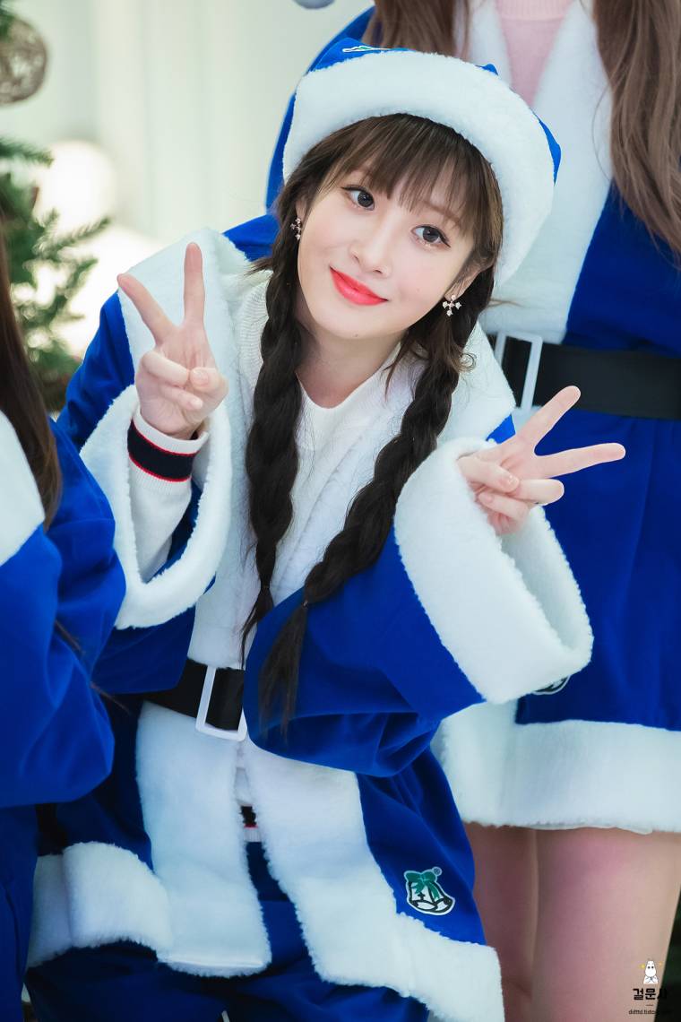 #러블리즈 파란 산타 #유지애