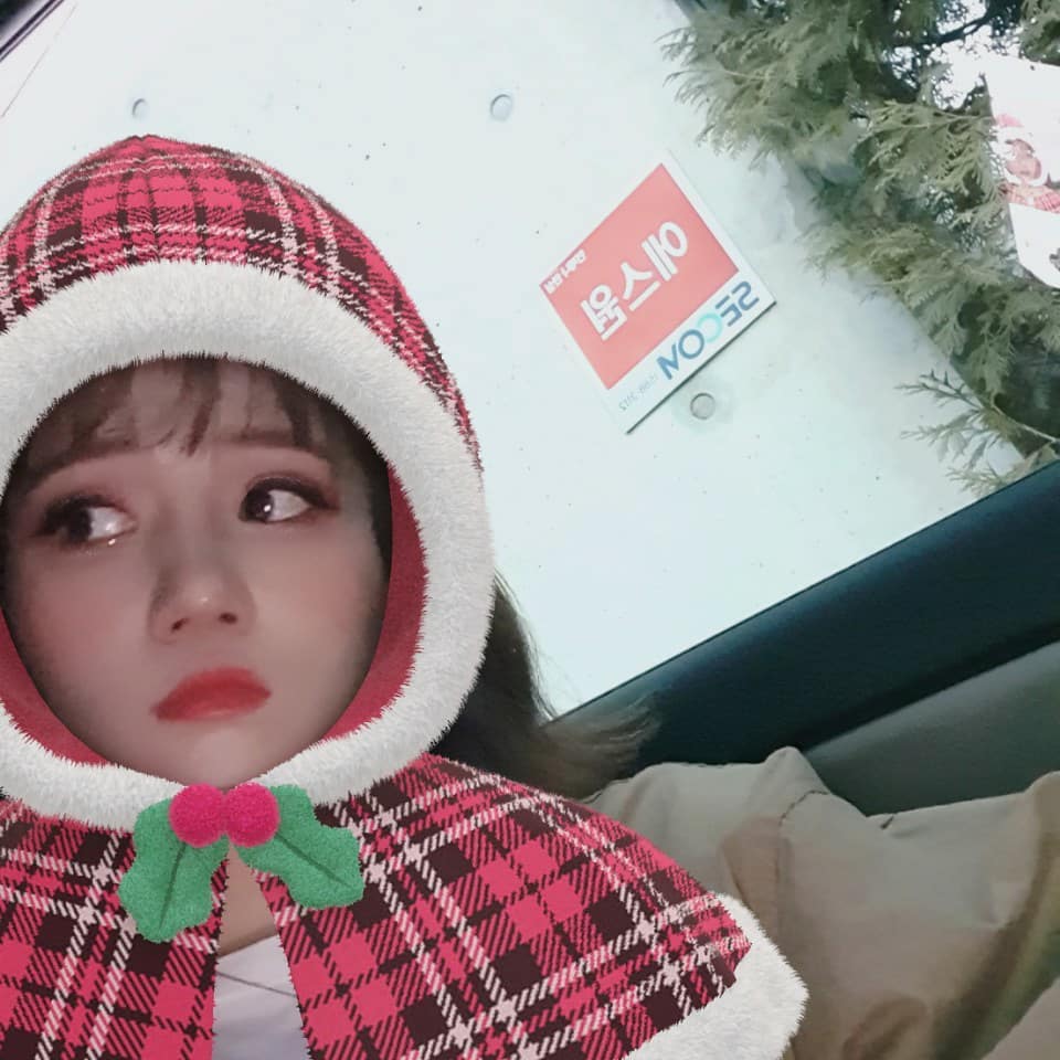 #러블리즈 명은.insta (러블리너스 메롱크리스마스??)