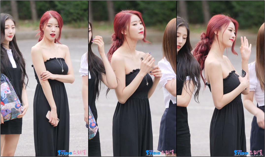 190628 #러블리즈 #Lovelyz #이미주 #Mijoo 뮤직뱅크 상반기결산 출근길 #직캠
