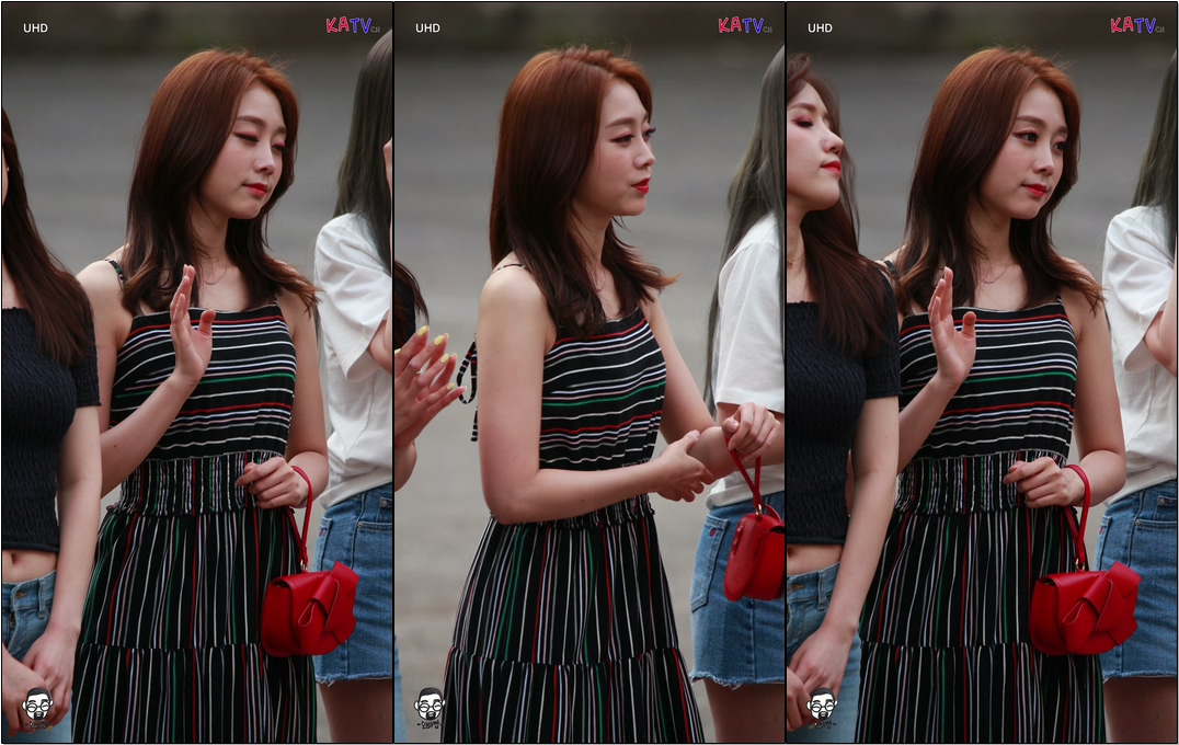 #러블리즈 (#Lovelyz) 뮤직뱅크 출근 #지수 #직캠 영상 @190628