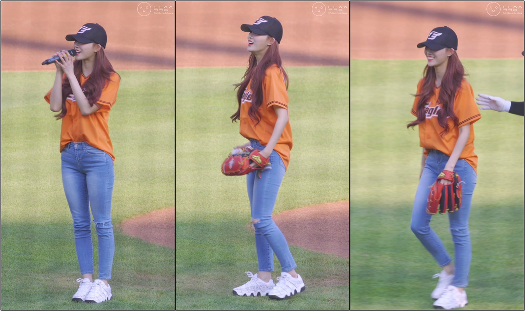 190706 #러블리즈(#Lovelyz) #이미주(#LeeMijoo) 시구 #직캠(#Fancam) @한화이글스vsKT