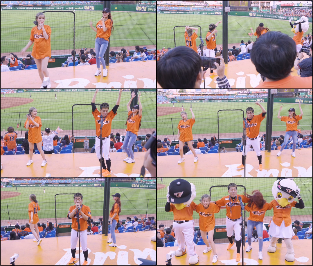 190706 #러블리즈(#Lovelyz) #유지애(#YooJiae) #이미주(#LeeMijoo) 응원 #직캠(#Fancam) @한화이글스vsKT