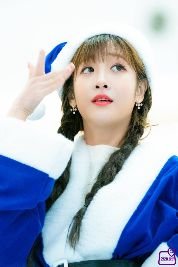 #러블리즈 파란 산타 #유지애