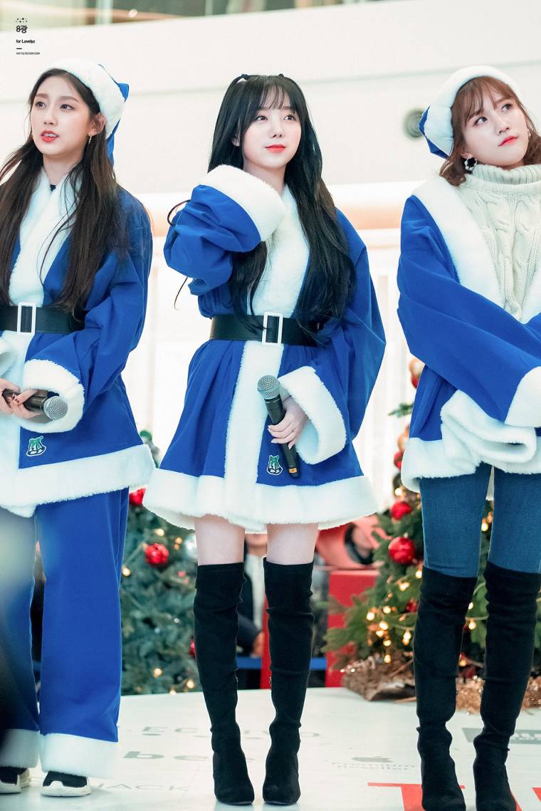 #러블리즈 파란산타 #정예인