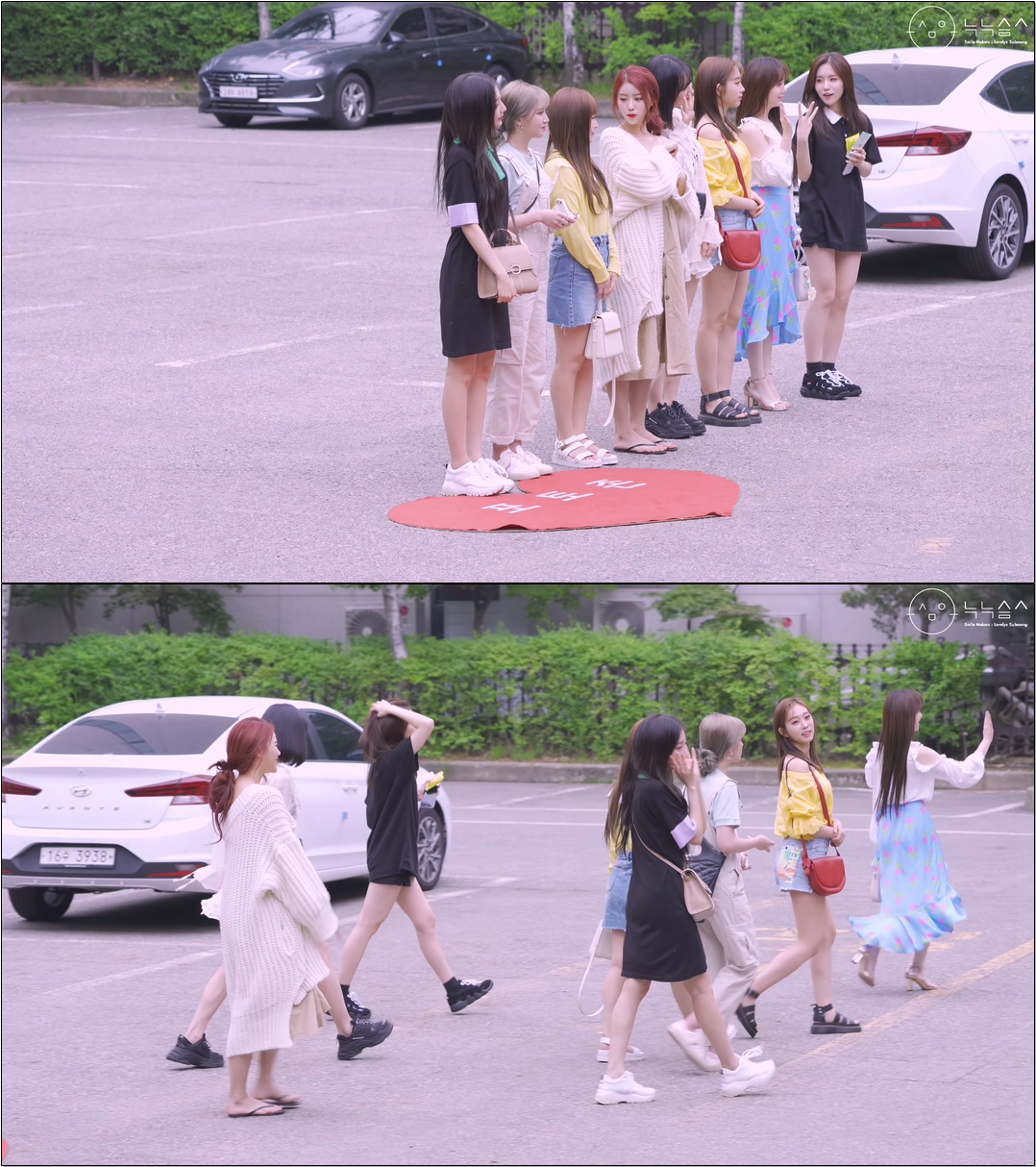 190621 #러블리즈(#Lovelyz) 출근길 #직캠(#Fancam) @뮤직뱅크(Music Bank)