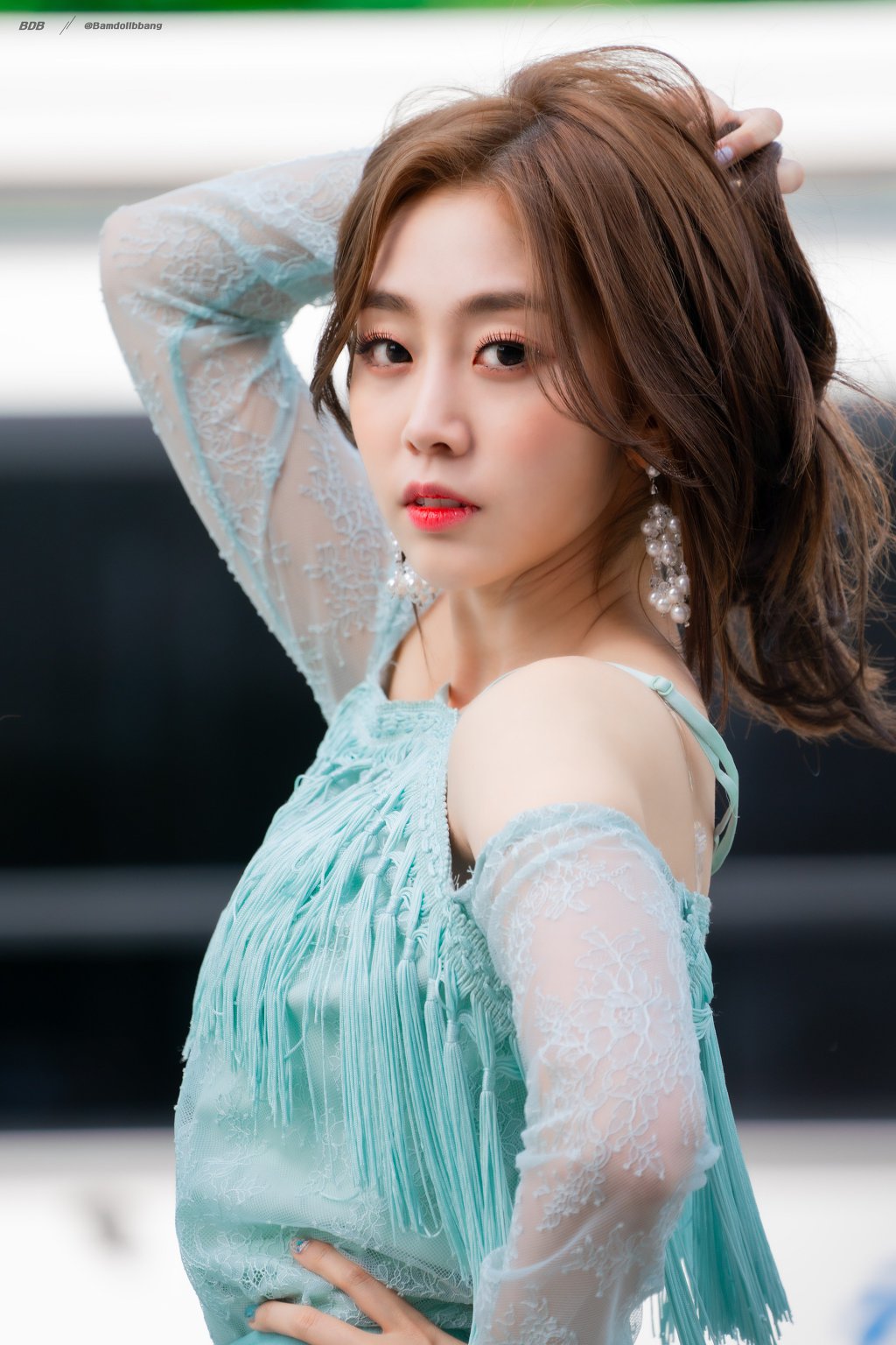 민트색도 잘 어울리는 #러블리즈 서지수