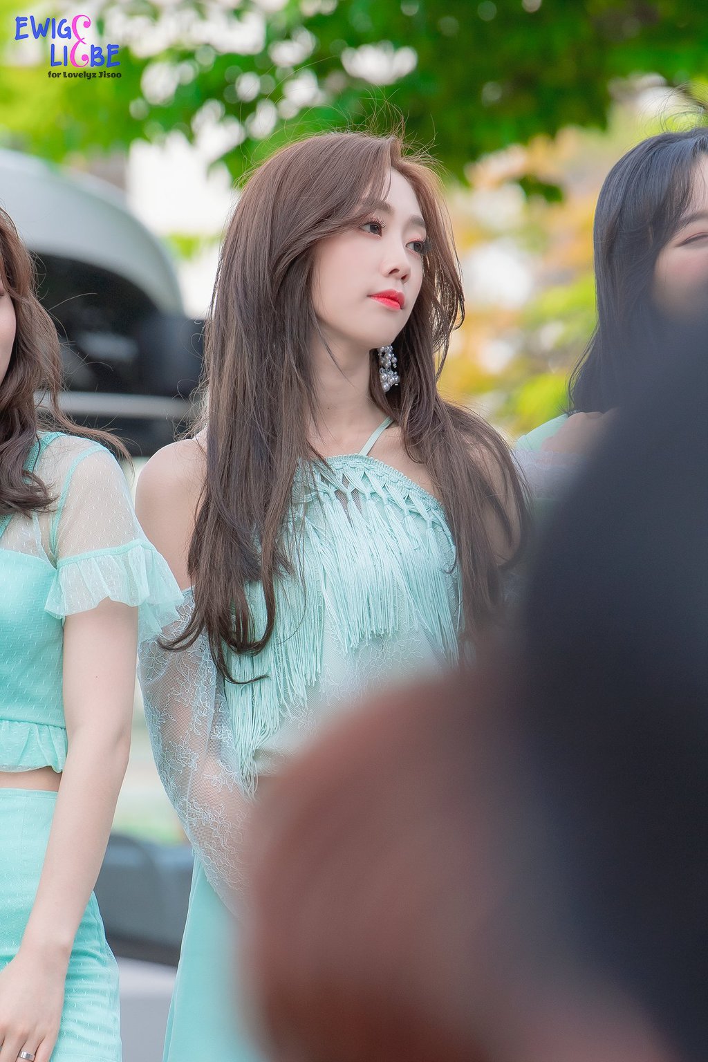 민트색도 잘 어울리는 #러블리즈 서지수