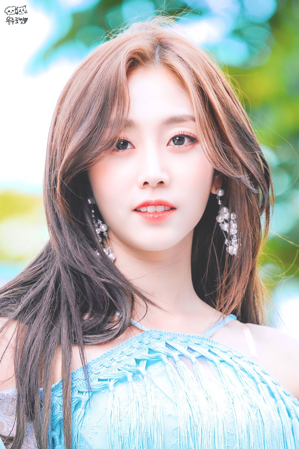 민트색도 잘 어울리는 #러블리즈 서지수