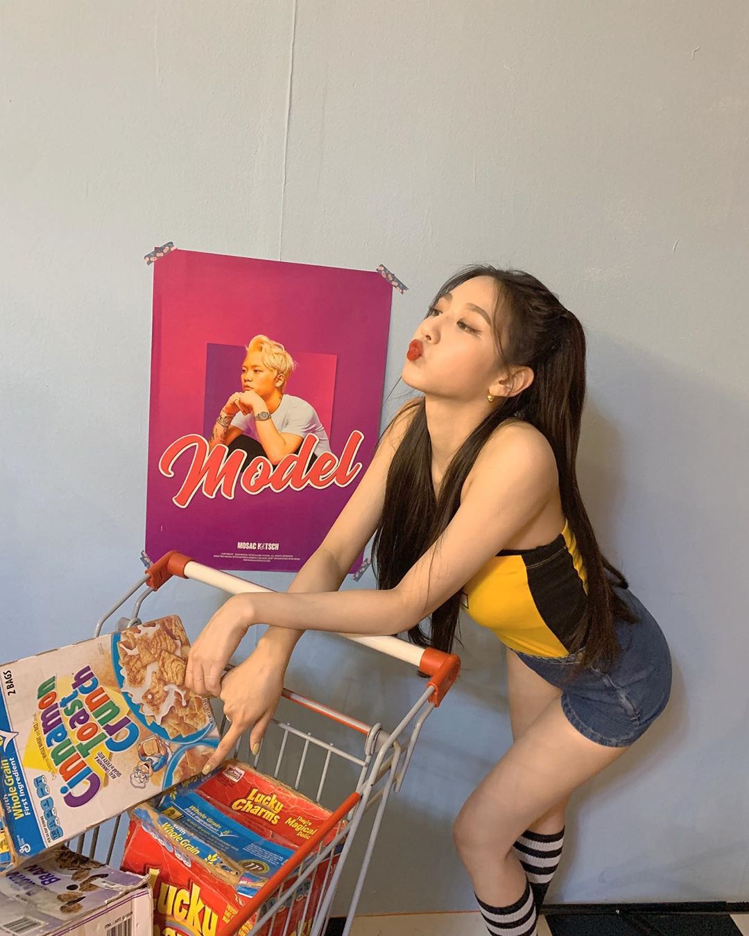 러블리즈 예인 인스타