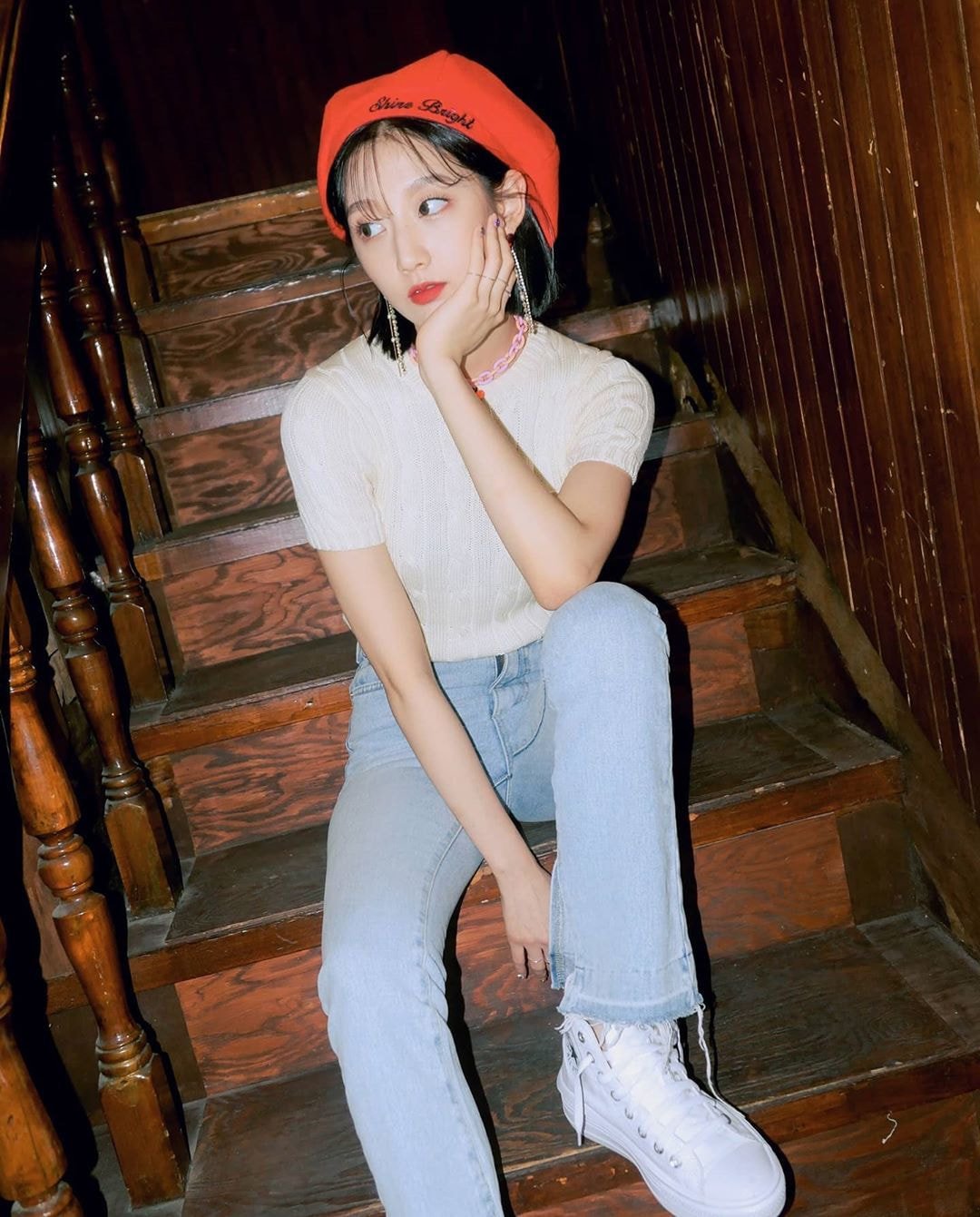 러블리즈 정예인 인스타