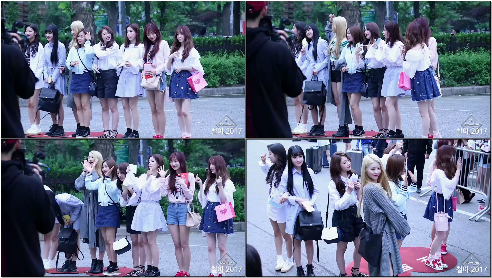 170512 뮤뱅 러블리즈(Lovelyz) 전체 (출근길) BY 철이