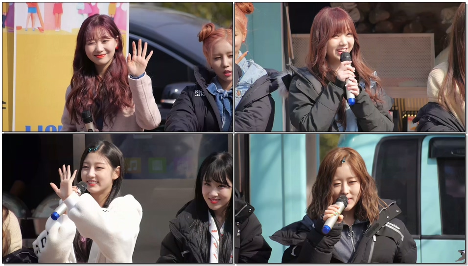 170304 러블리즈 미니팬미팅 - 첫인사 & 멤버별 멘트 (상암SBS프리즘타워앞 공원) 직캠 fancam by zam