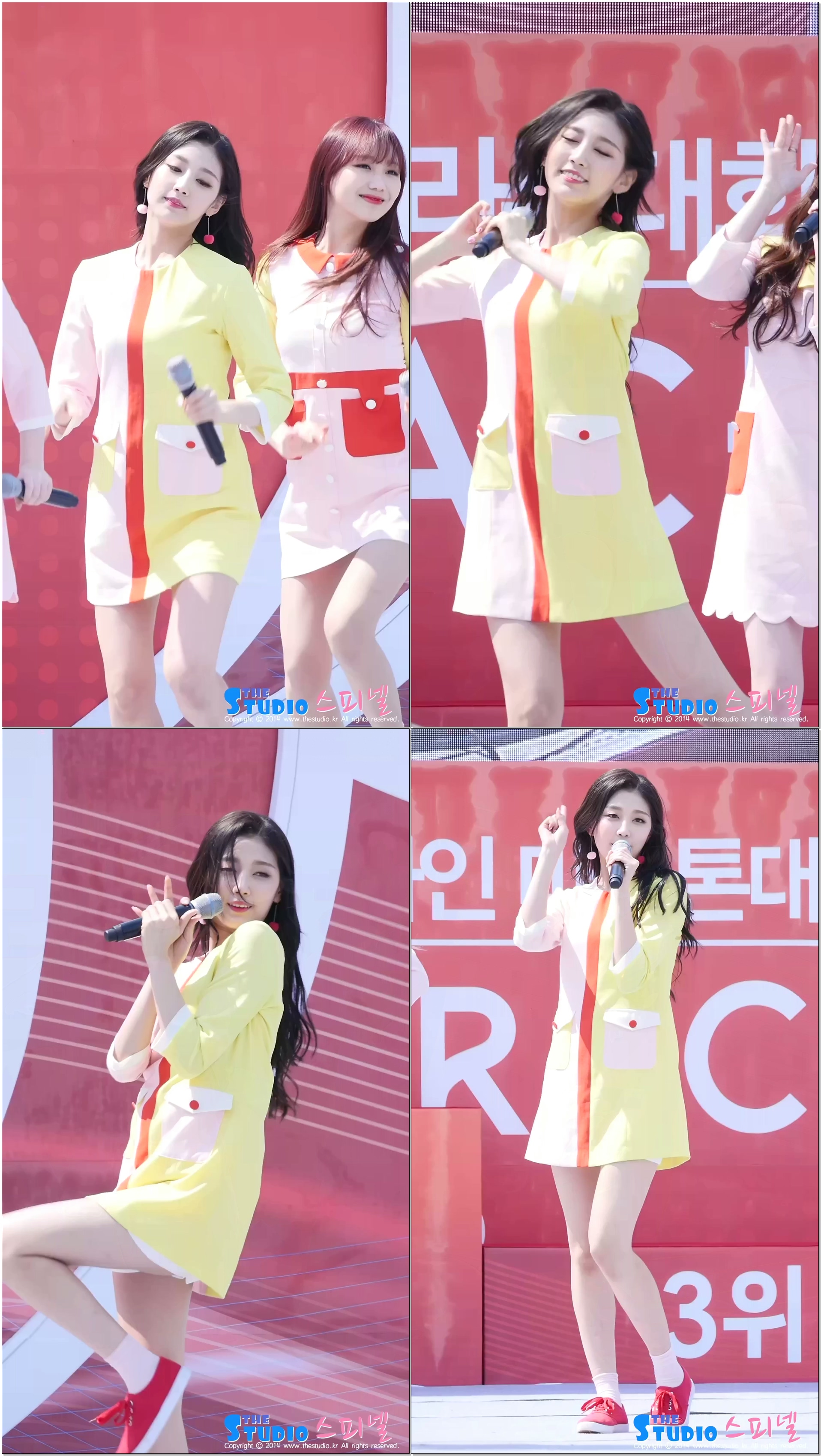170401 러블리즈 안녕 예인 직캠 Lovelyz Yein fancam - Hi (불스레이스) by Spinel