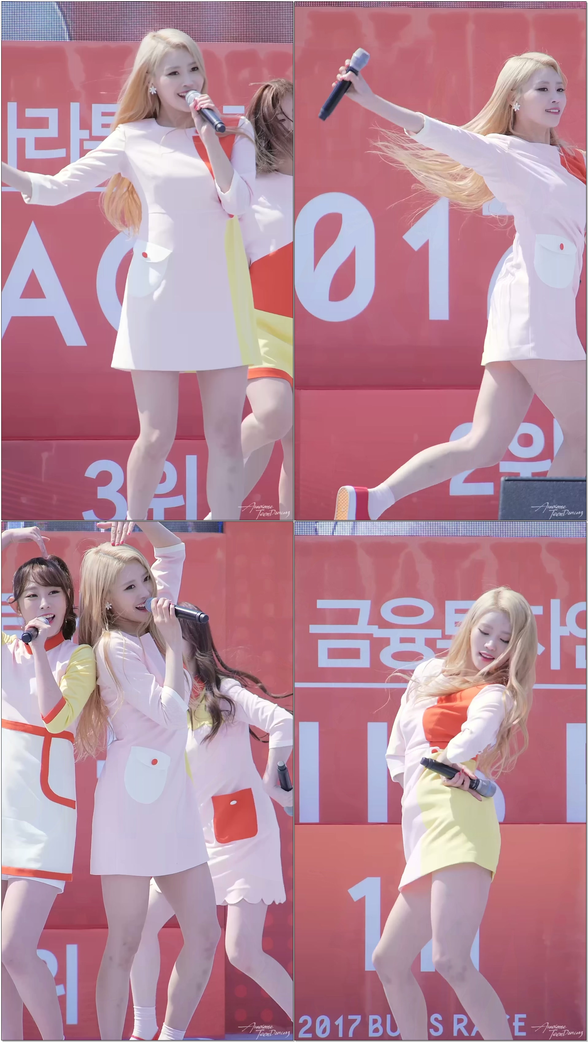 170401러블리즈 미주 직캠 LOVELYZ MIJOO | 나의 지구 Destiny @ 2017 불스레이스 Fancam by lEtudel