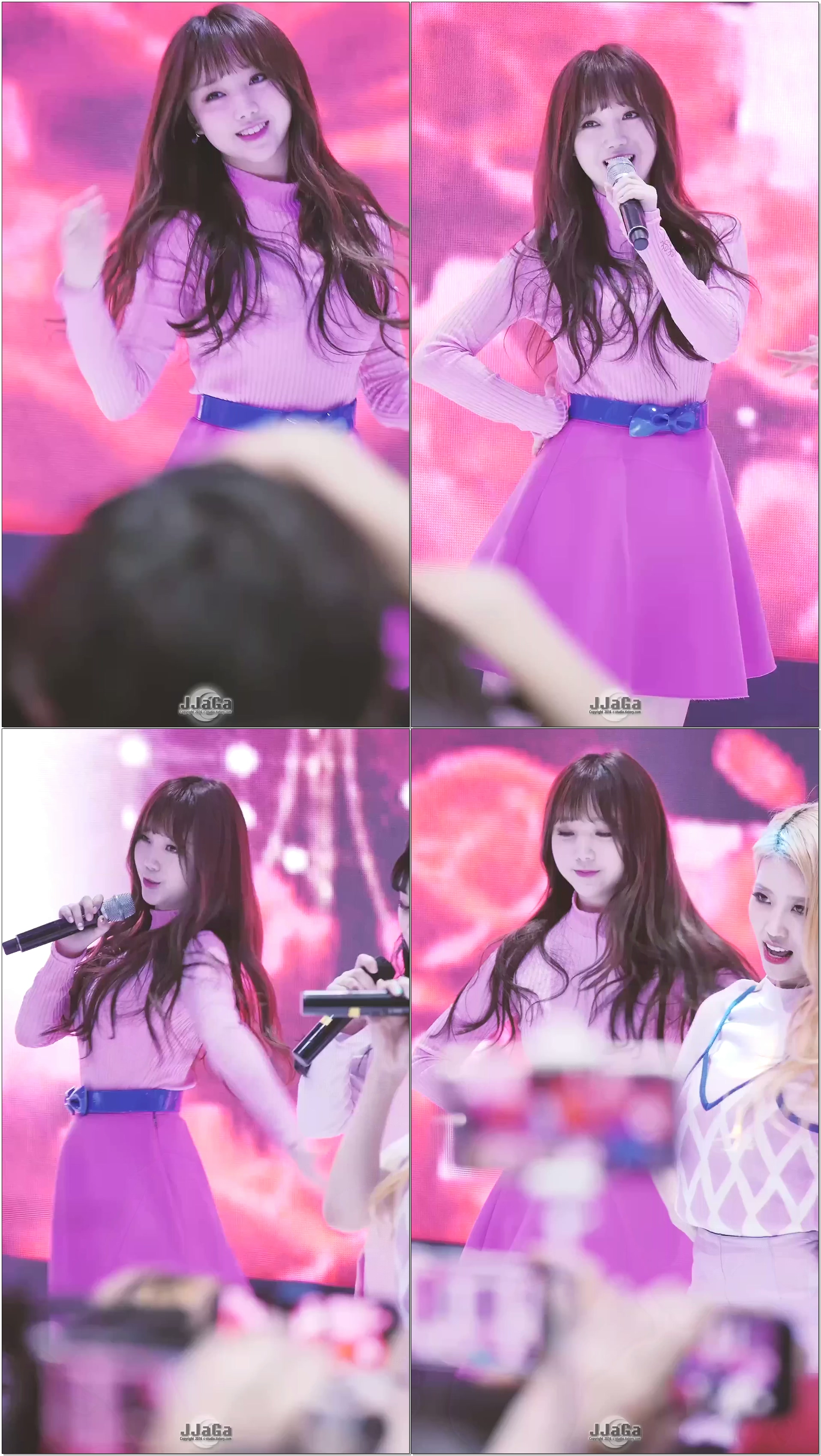170409 러블리즈(Lobelyz) 안녕 (Hi~) Kei(케이,김지연) 직캠(Fancam) By.JJaGa @2017 모터쇼 @킨텍스 쌍용