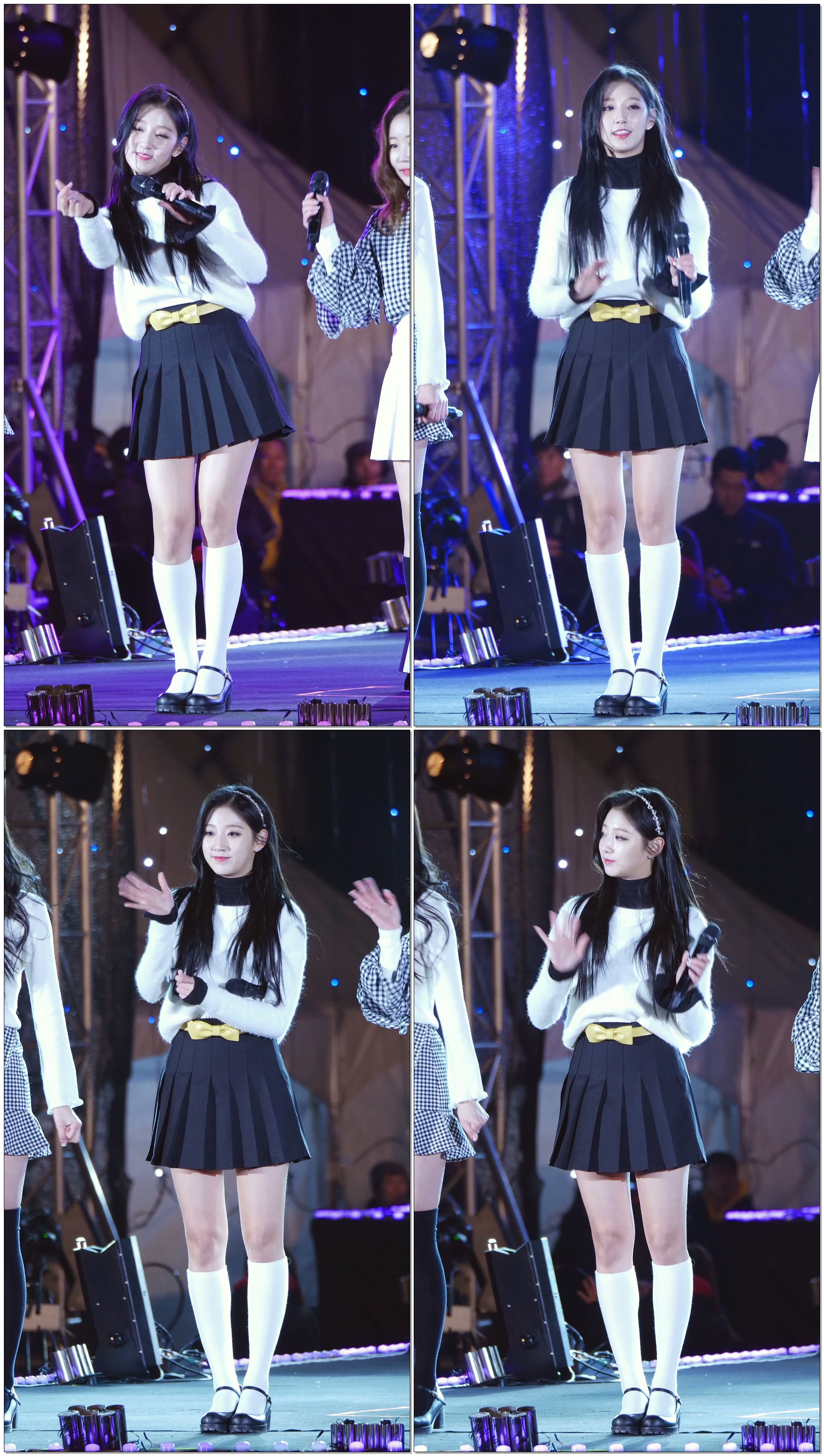 러블리즈 Lovelyz _ 정예인 Yein 세로직캠 fancam _ 첫눈 First Snow _ 노란 크리스마스 선물