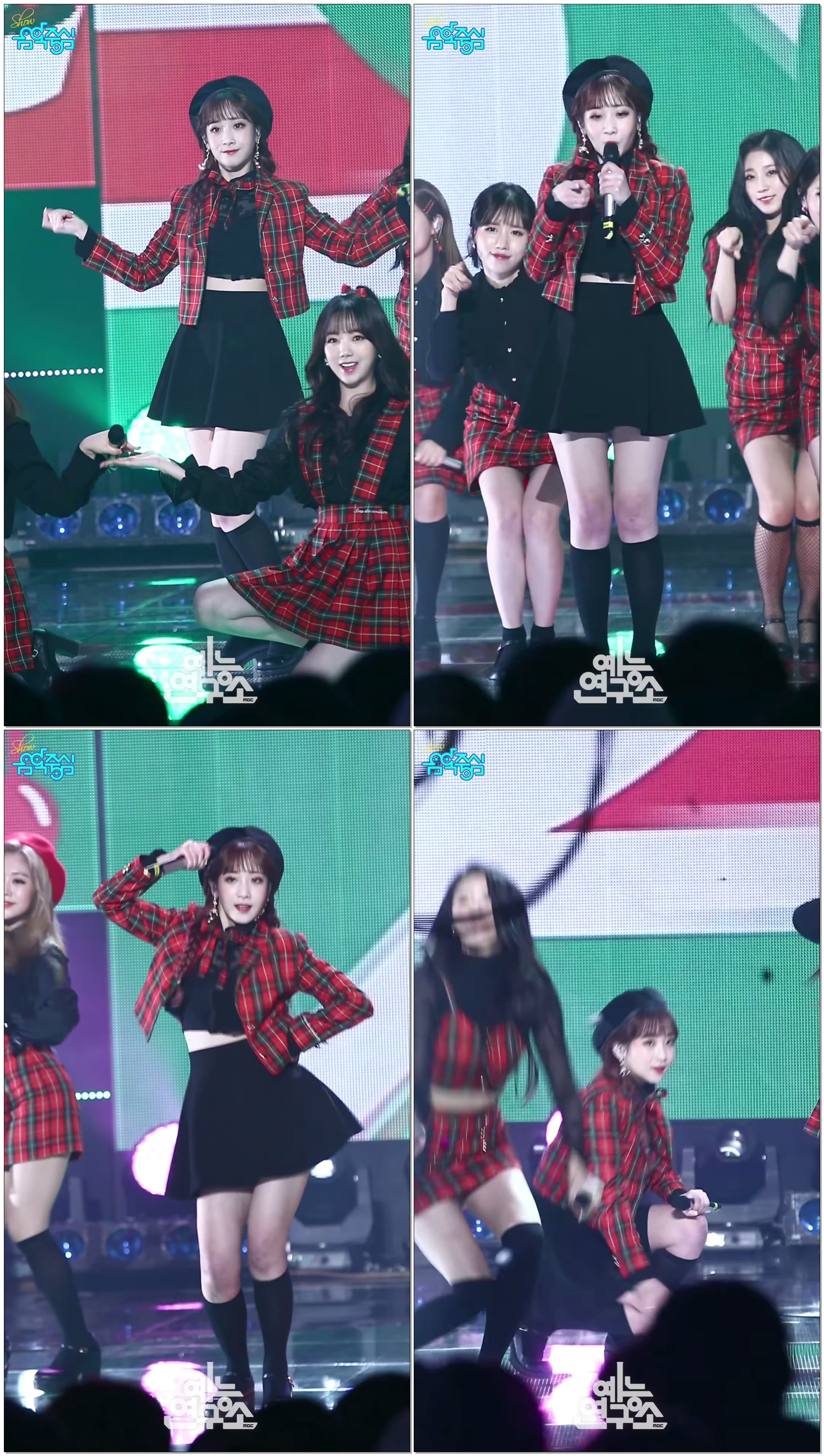 [예능연구소 직캠] 러블리즈 삼각형 유지애 Focused @쇼!음악중심_20180106 Triangle Lovelyz YOOJIAE