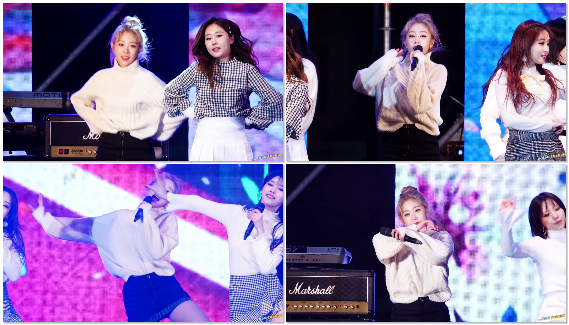 [horizontal] 171216 지수 Jisoo 러블리즈 Lovelyz '아츄 Ah-Choo' @12월의 노란 크리스마스 4K 60P 직캠 by DaftTaengk