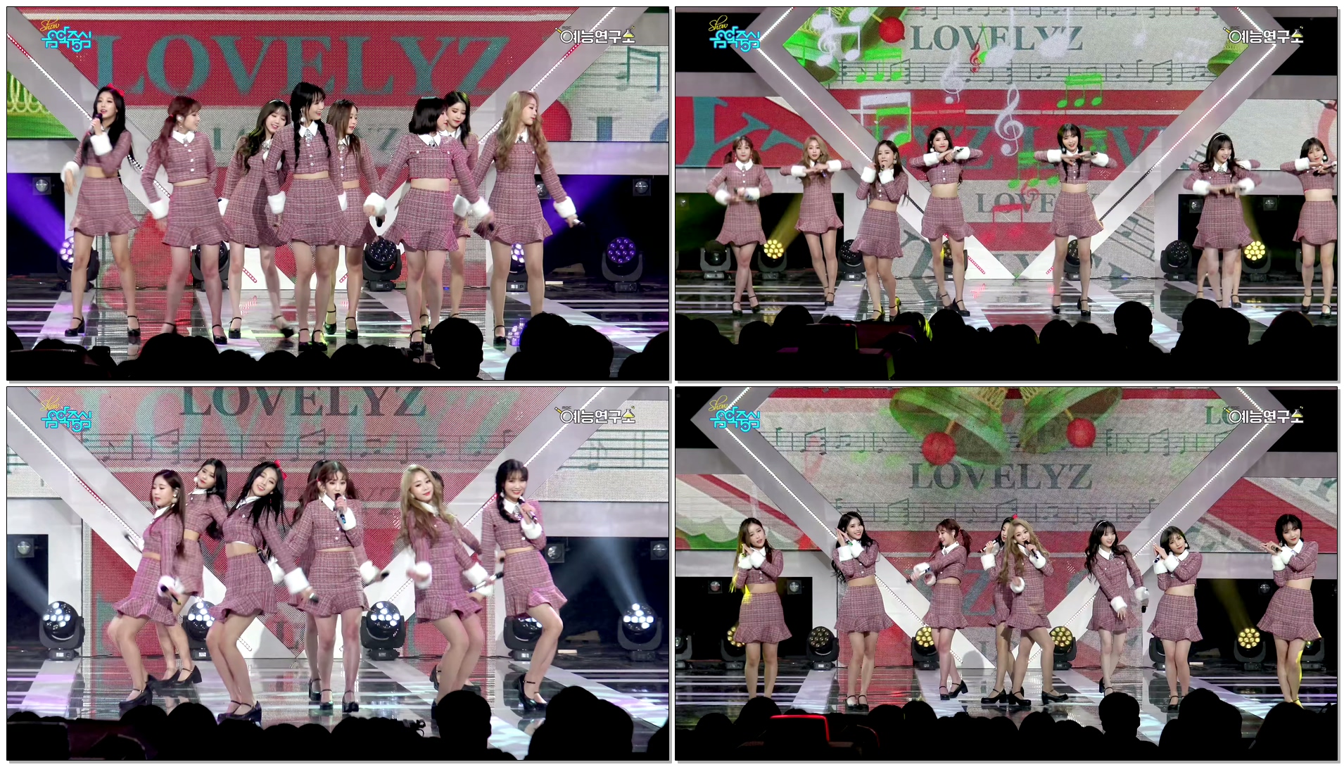 [예능연구소 직캠] 러블리즈 종소리 @쇼!음악중심_20171223 Twinkle LOVELYZ in 4K