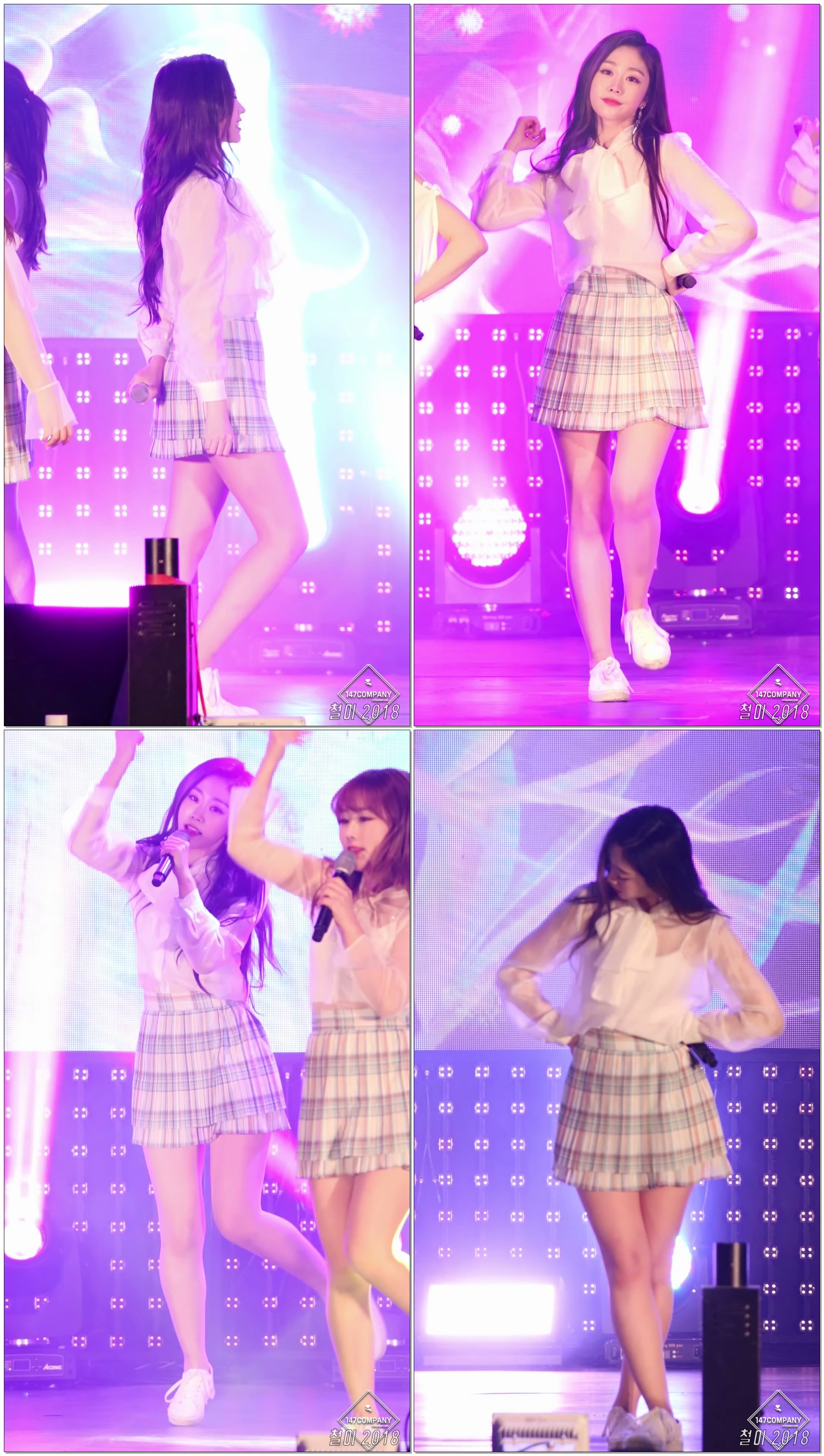 180427 러블리즈 (LOVELYZ) 지수 (Jisoo) 안녕 (Hi~) BY 철이 147Company - 안산 노동자음악축제(직캠/fancam)