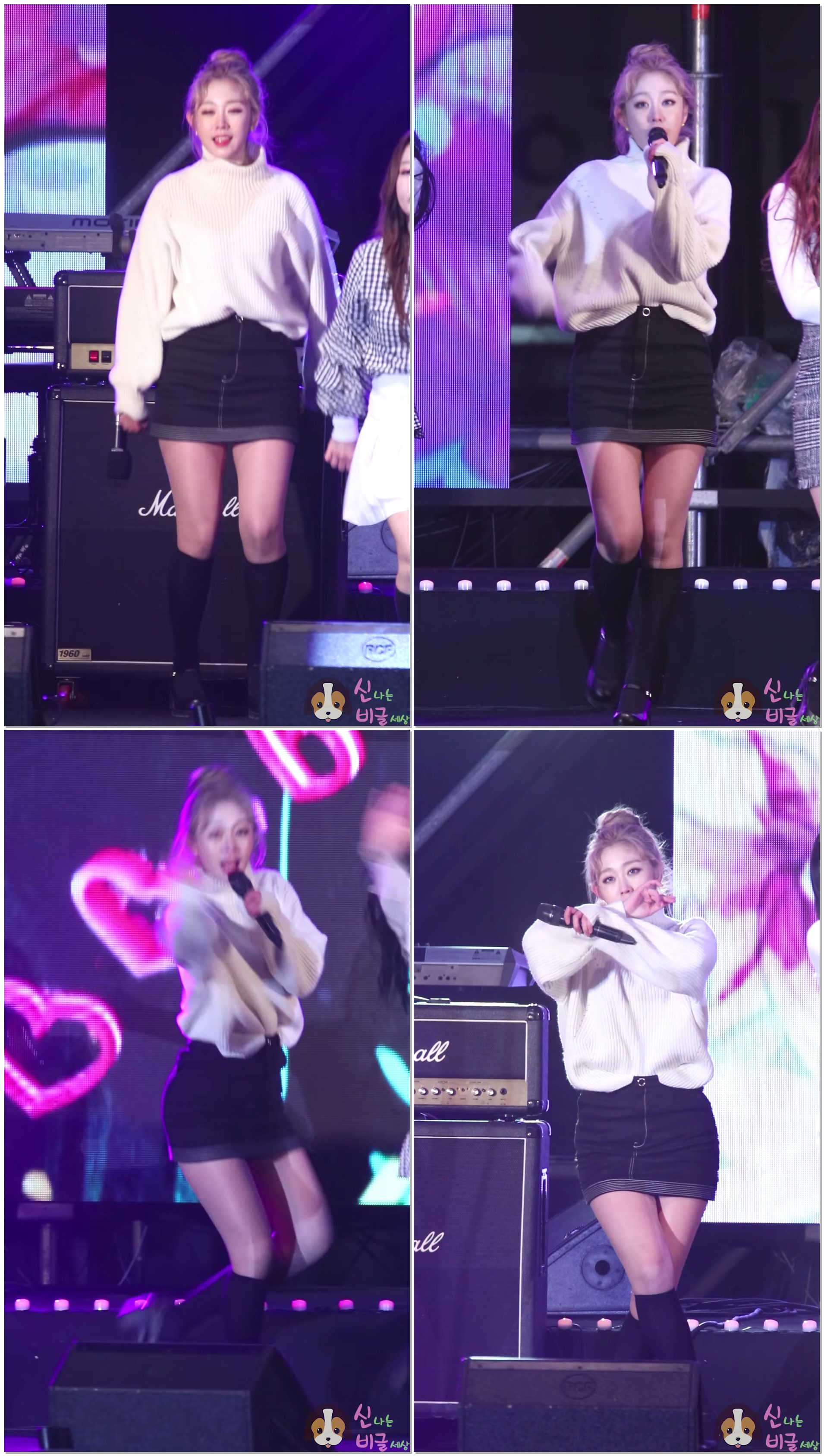 171216 러블리즈 (Lovelyz) 지수 (Jisoo) - Ah-Choo (아츄) @ 노란크리스마스선물 By 신비글