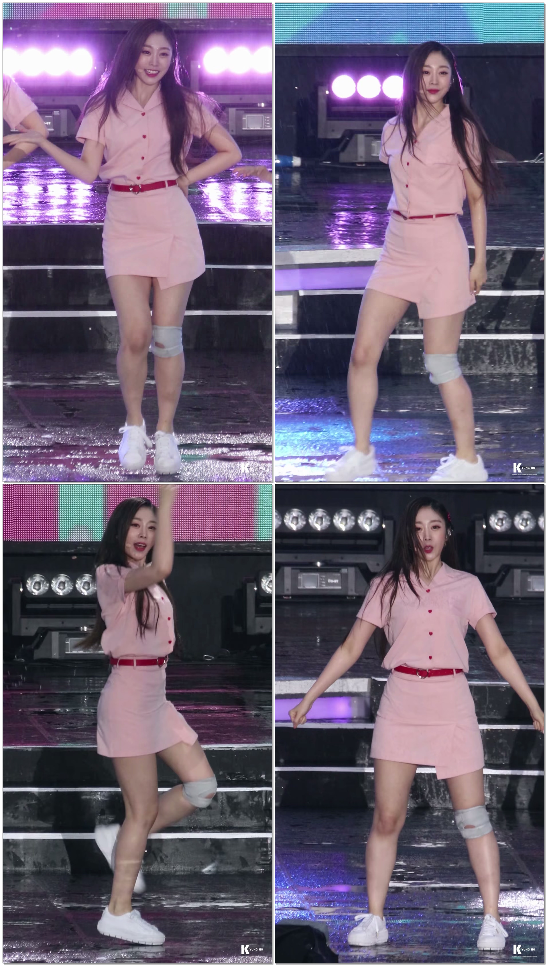 180512 DreamC 러블리즈 (lovelyz) 힘내 (소녀시대Cover) 지수 직캠 / fancam