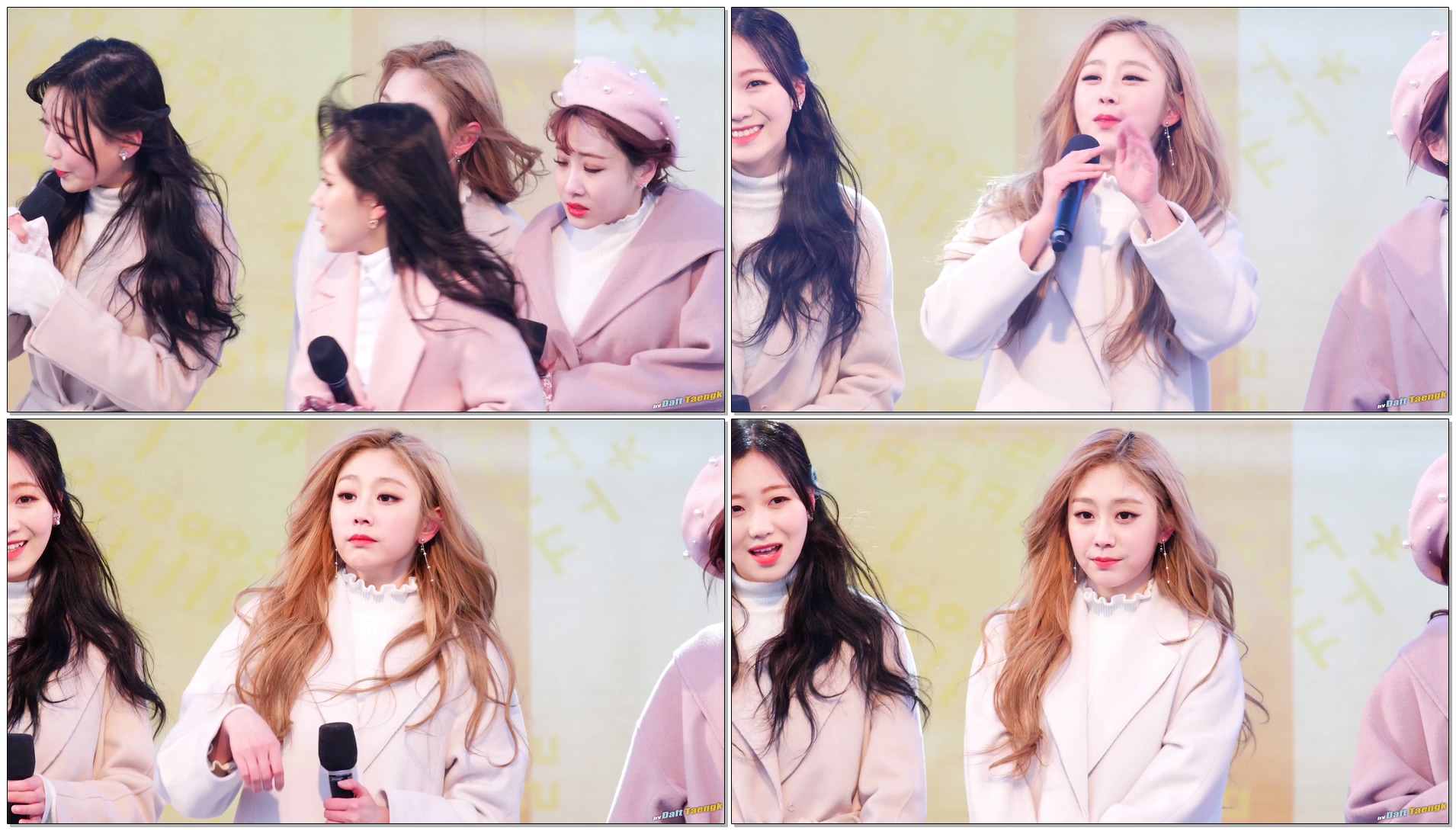 180123 지수 Jisoo 러블리즈 Lovelyz '첫눈 First Snow' @평창 동계올림픽 성화 봉송 4K 60P 직캠 by DaftTaengk