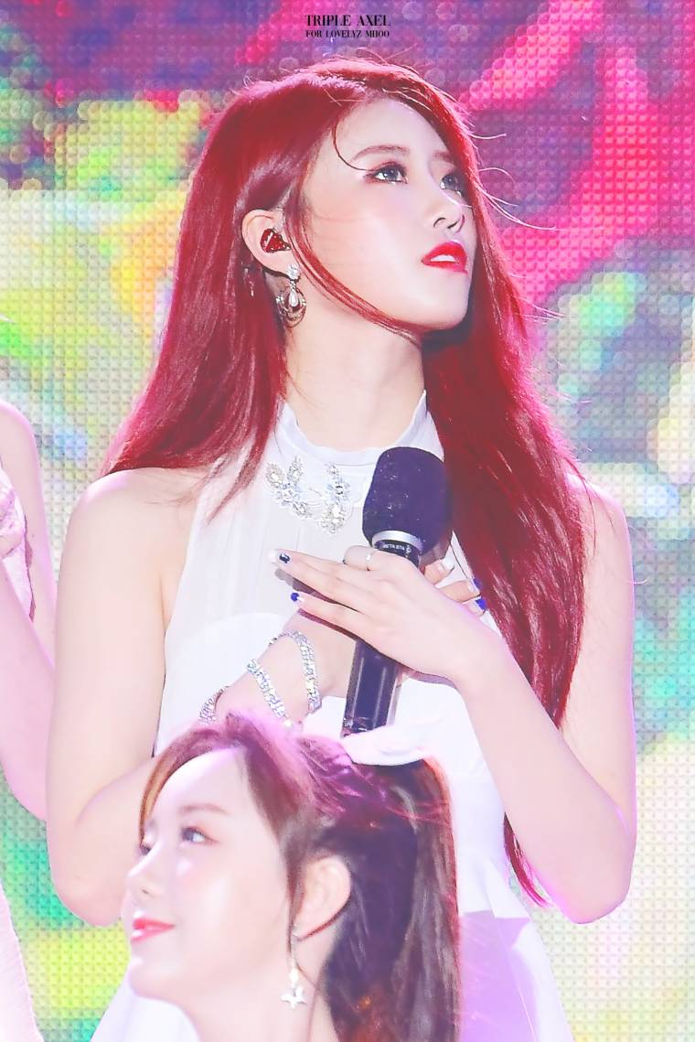 빨간머리, 이미주 (#러블리즈)
