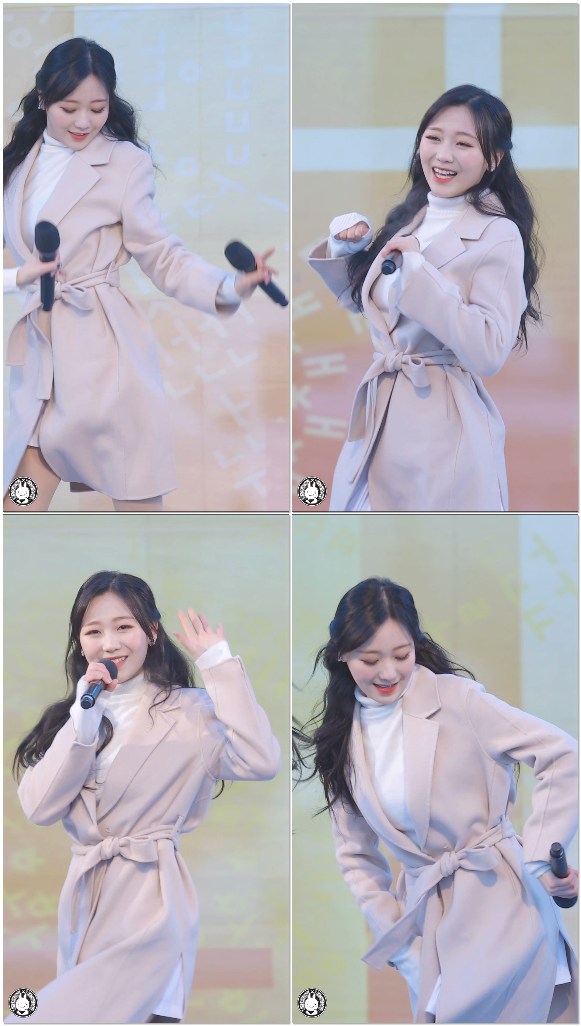 180123 러블리즈 류수정 직캠 '안녕(Hi~)' Lovelyz(Soo-Jung) Fancam @평창 동계올림픽 성화봉송 양구 국민체육센터 By 벤뎅이