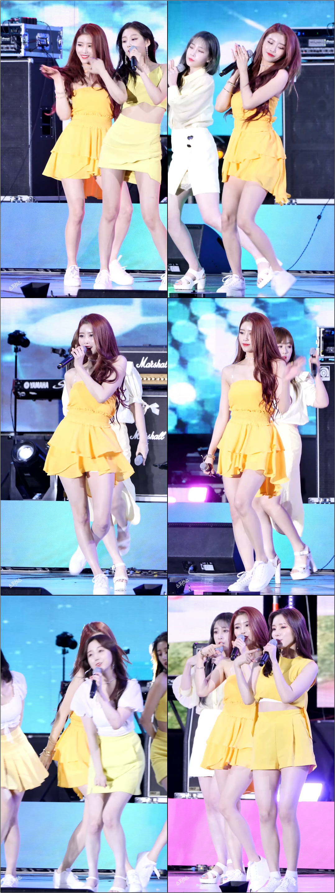 190711 수정이 엉덩이 ☞쿡쿡☜ #러블리즈 (#Lovelyz) #미주 (#MiJOO) - Close To You #직캠 (#FANCAM) @광주 FiNA 전야제