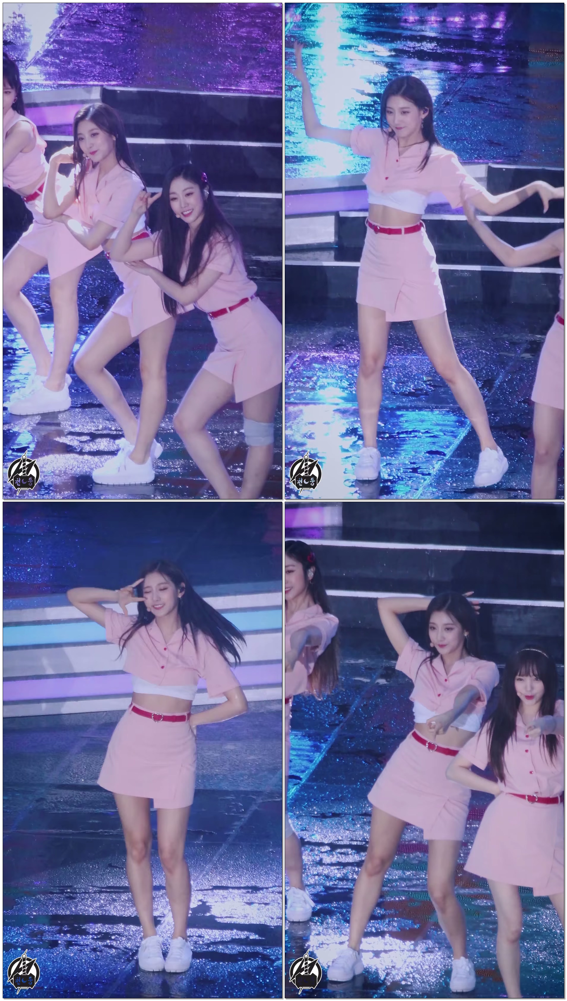 180512 러블리즈 정예인 직캠 '힘내' Way to Go Lovelyz JeongYein Fancam @2018 드림콘서트 월드컵경기장 @상암 By 천둥