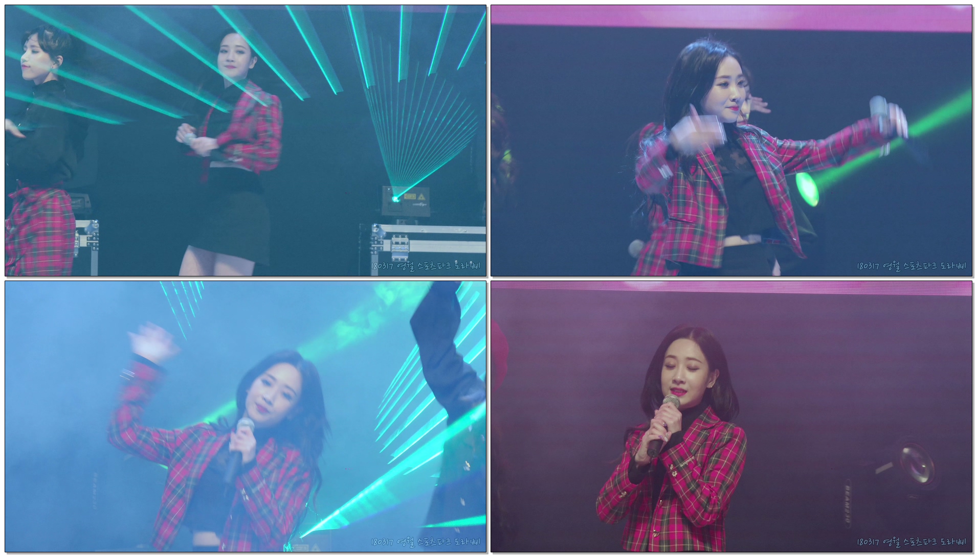 [4K] 180317 러블리즈 (Lovelyz) 유지애 'Ah-Choo (아츄)' 직캠 By 도라삐 @ 평창올림픽 성공개최 축하 콘서트, 영월 실내체육관
