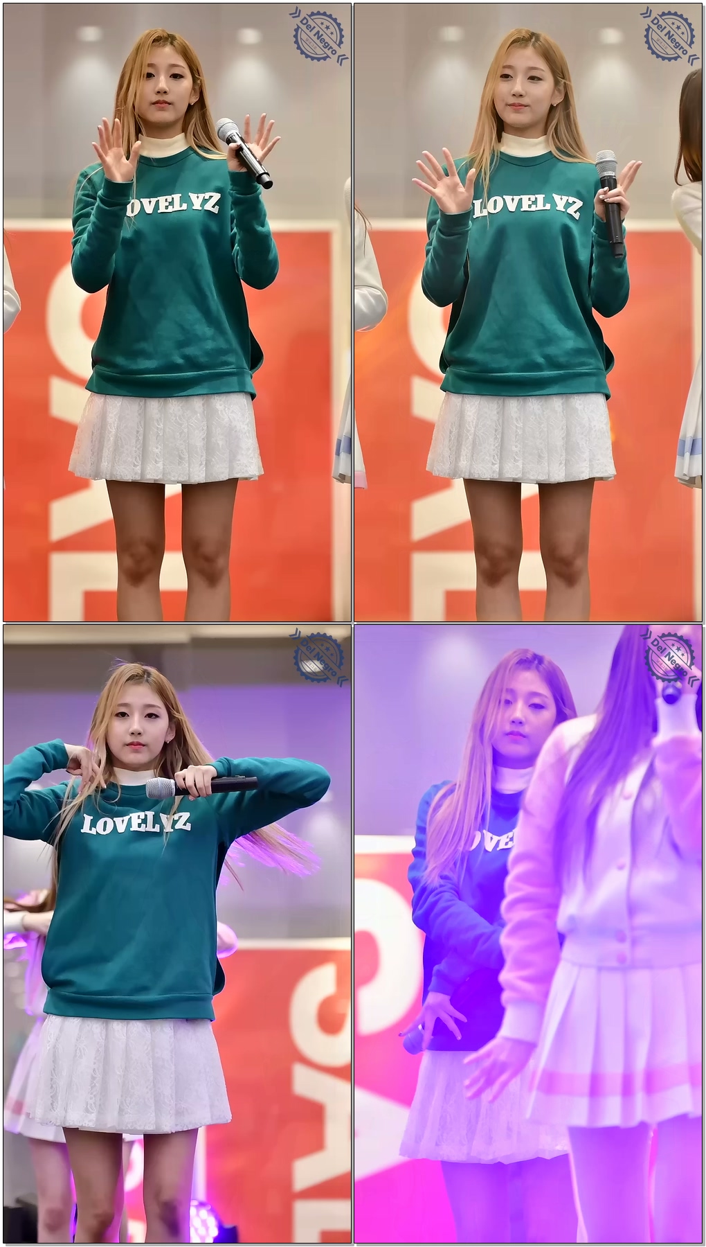 161217 스퀘어원 크리스마스 스페셜 콘서트 러블리즈 어제처럼 굿나잇 정예인 직캠 By 델네그로