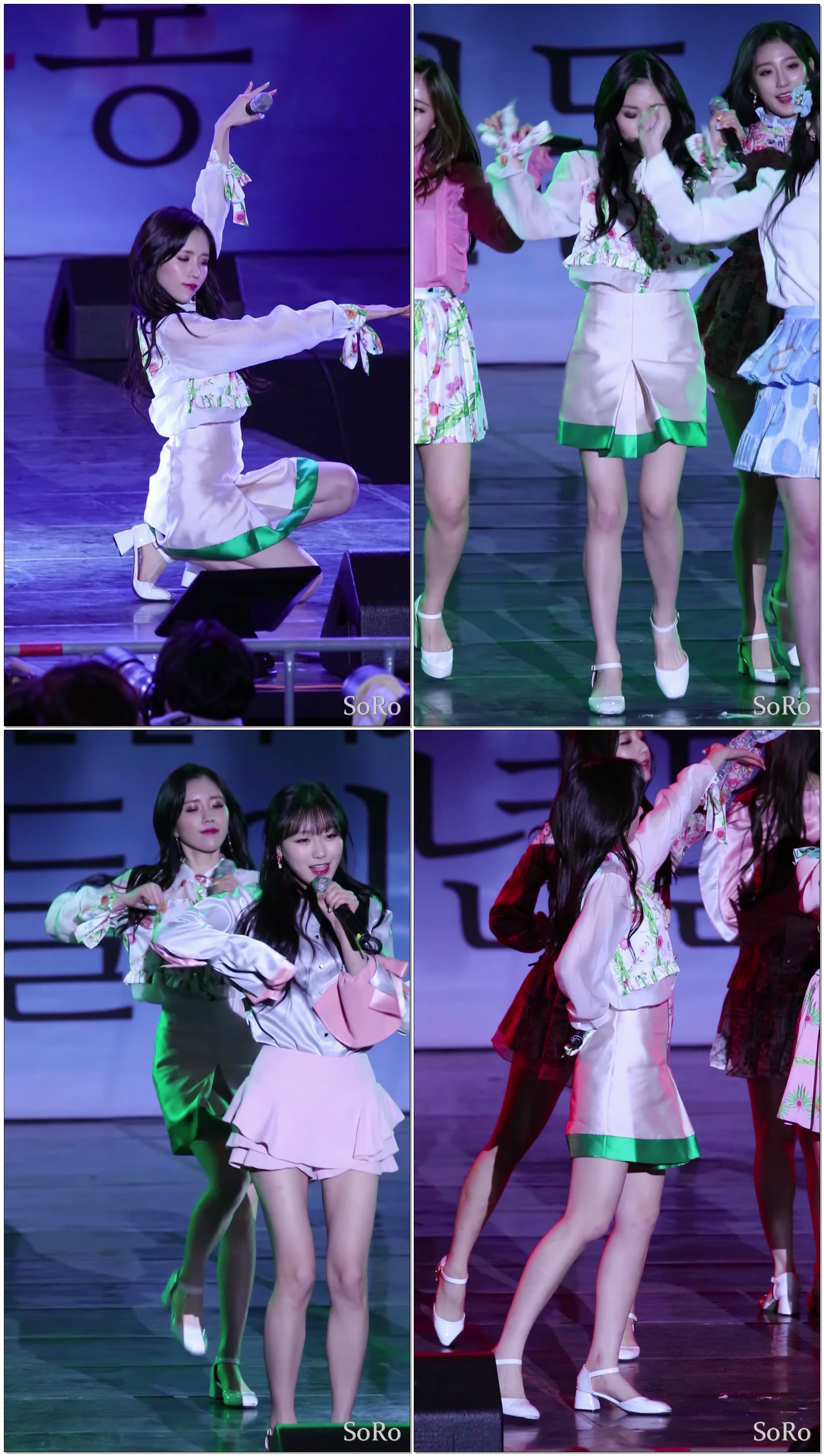 180331 러블리즈(Lovelyz) - 삼각형(Triangle) 박명은(Jin) 직캠 @ 부산 청년 일자리&창업 문화축제 '청춘' -By SoRo