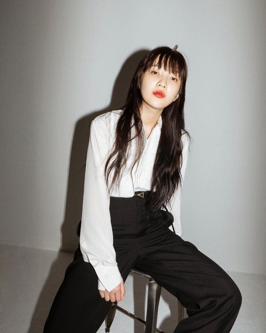 보테가베네타 풀착장한 #레드벨벳 조이