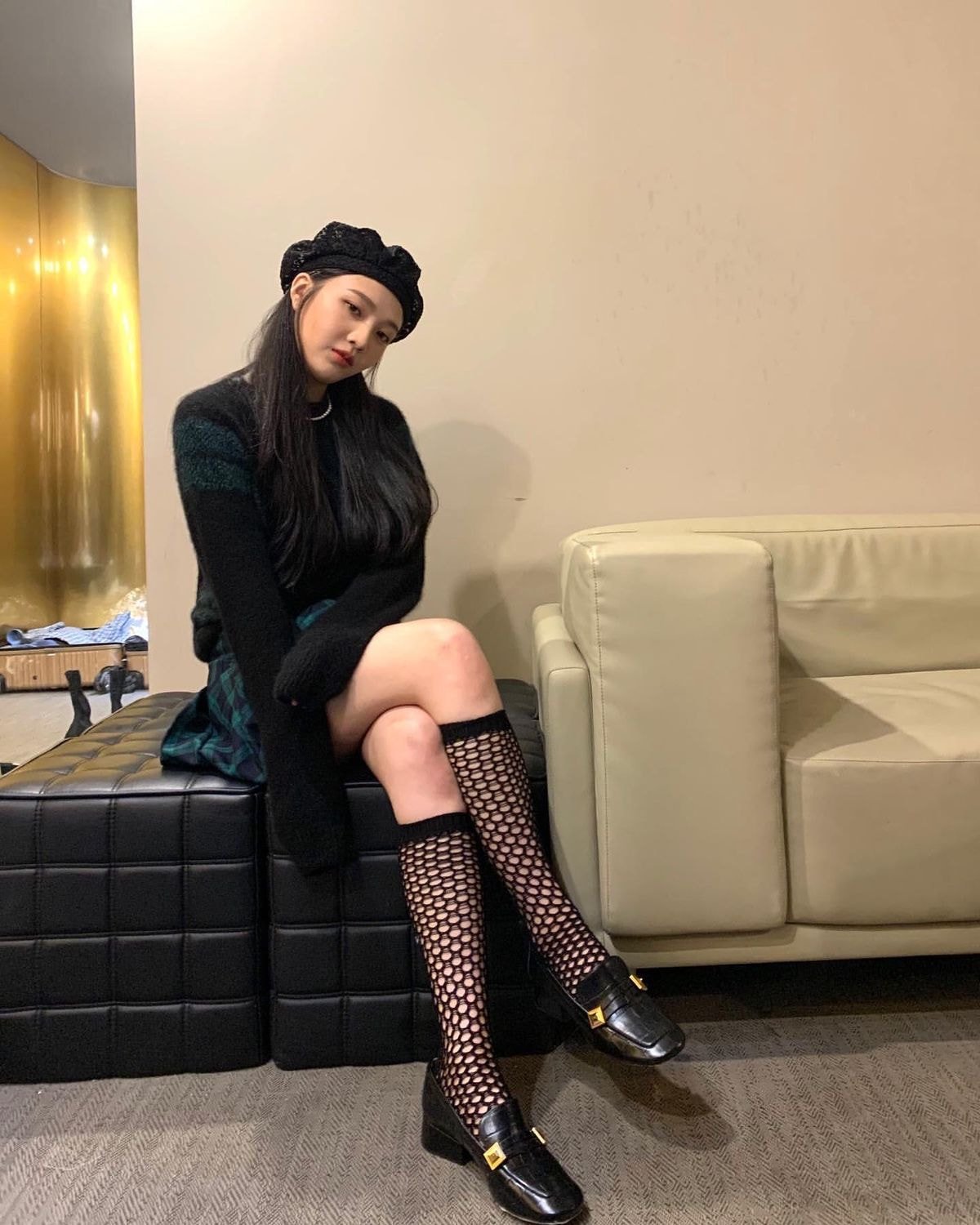 가울룩 선보이는 레드벨벳 조이 인스타
