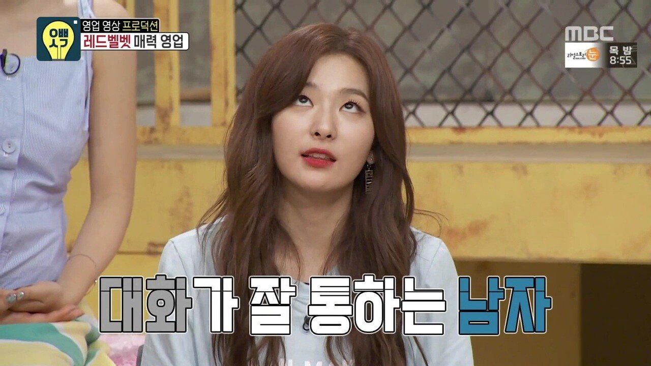 레드벨벳 슬기의 이상형