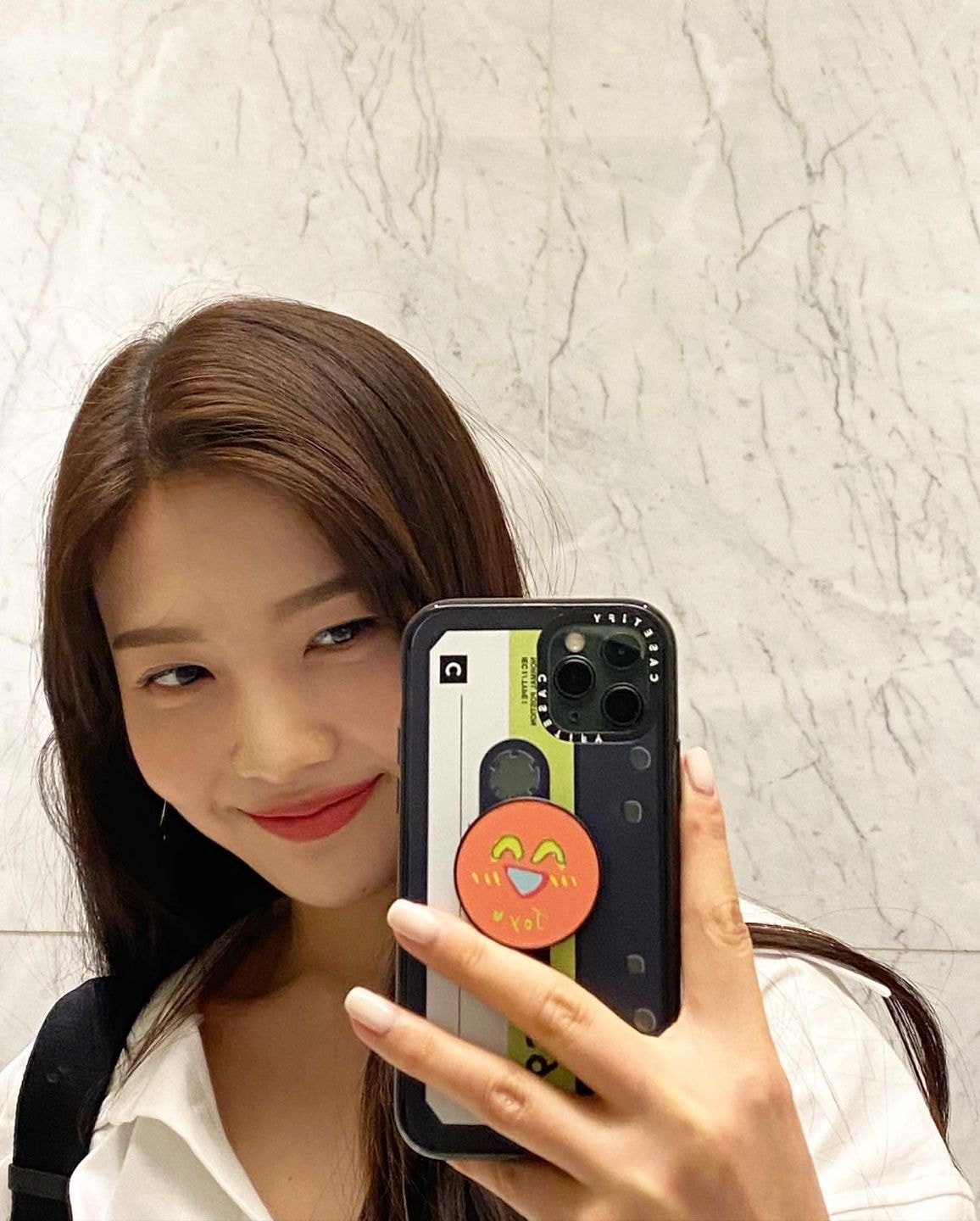 최근 앞머리 없앤 #레드벨벳 조이