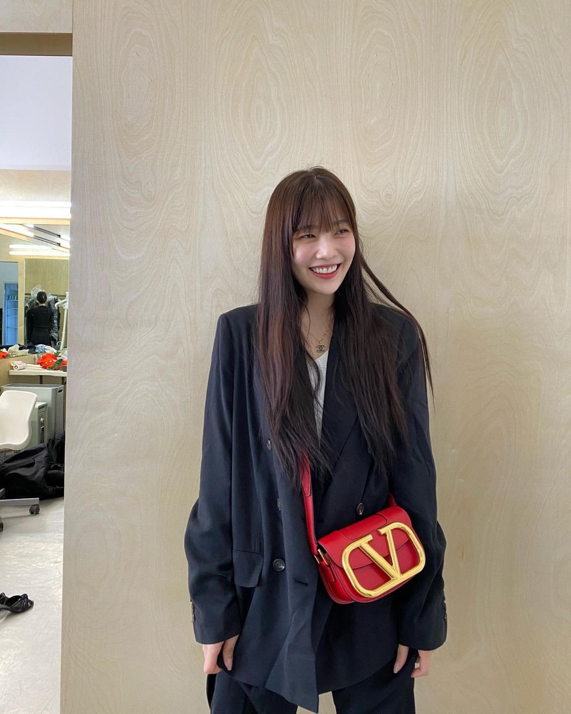 최근 앞머리 없앤 #레드벨벳 조이